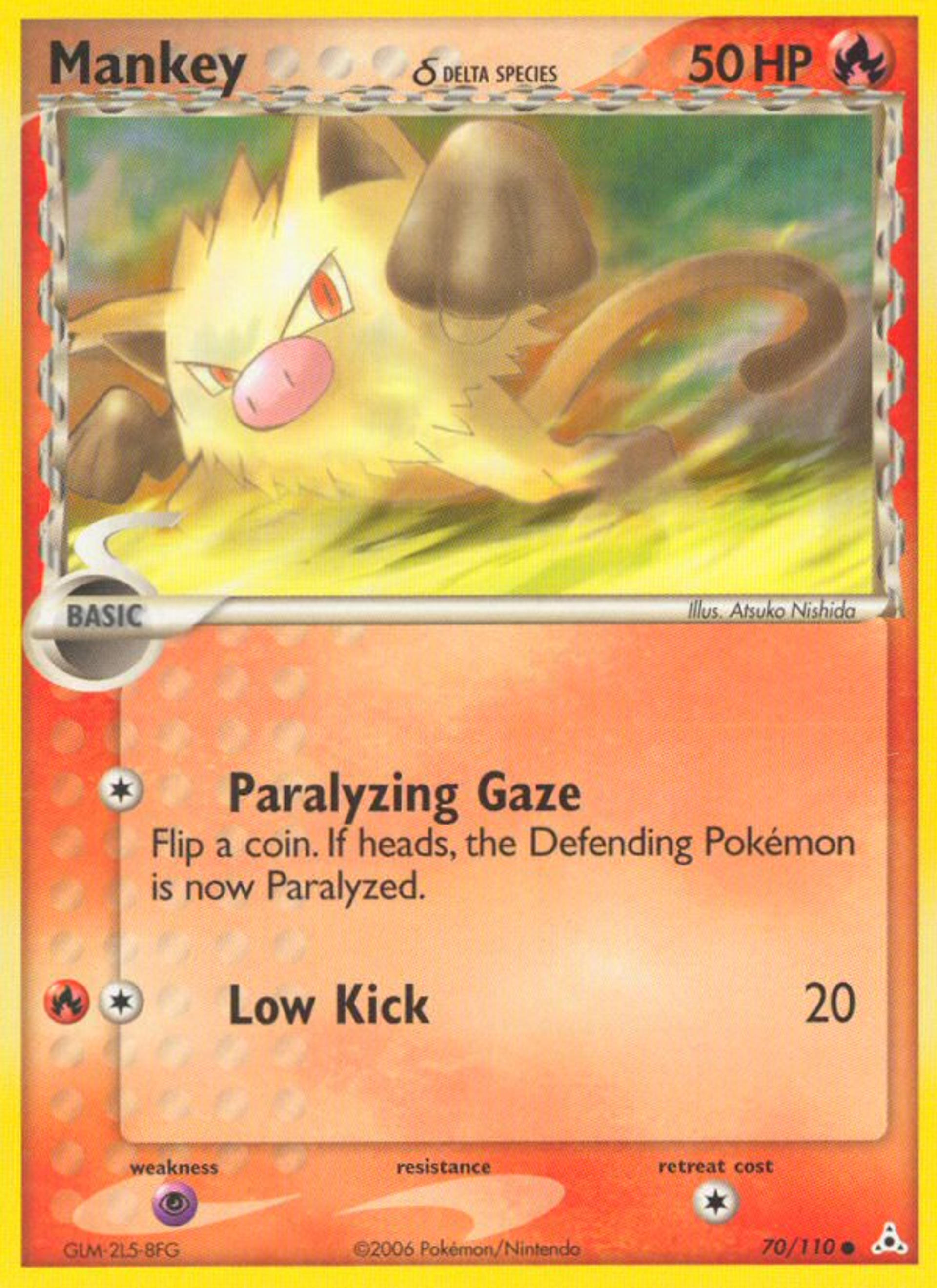 Mankey — Holon Phantoms — Pokemon