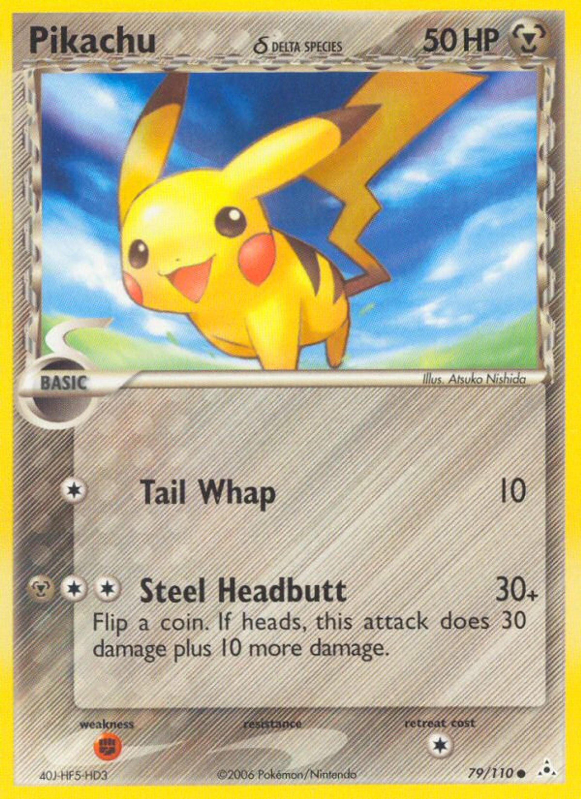 Pikachu — Holon Phantoms — Pokemon