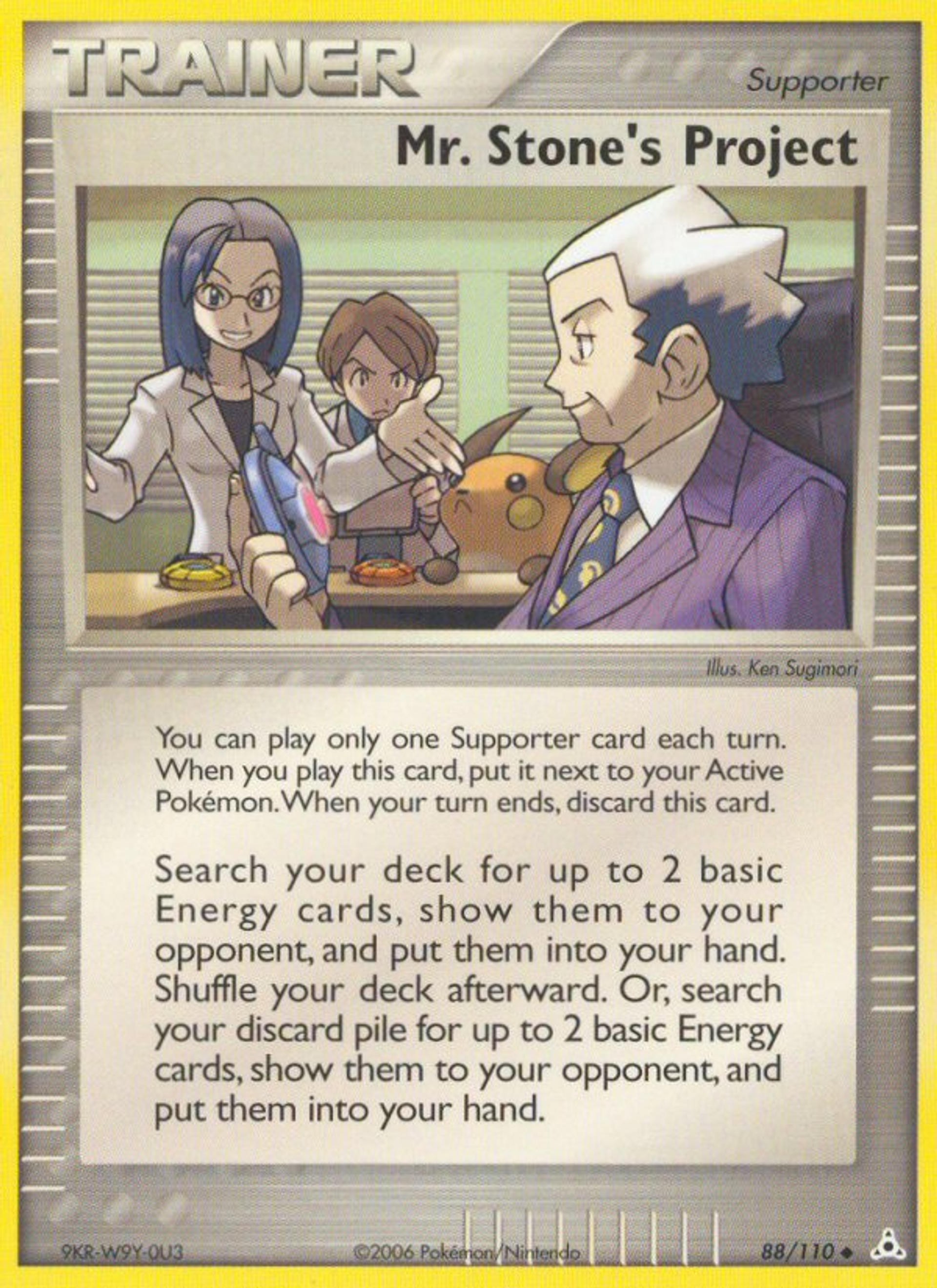 Mr. Stone's Project — Holon Phantoms — Pokemon