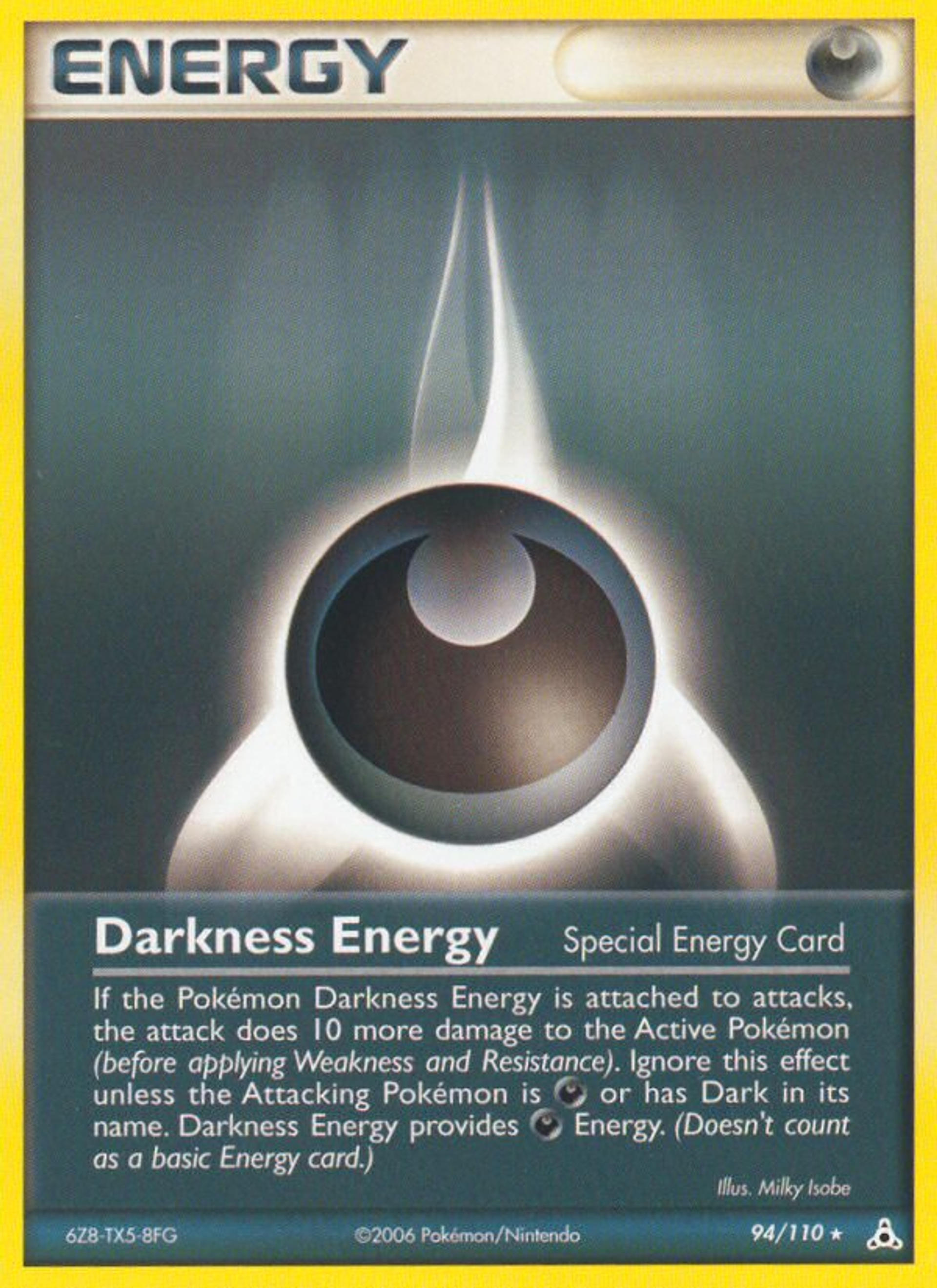 Darkness Energy — Holon Phantoms — Pokemon