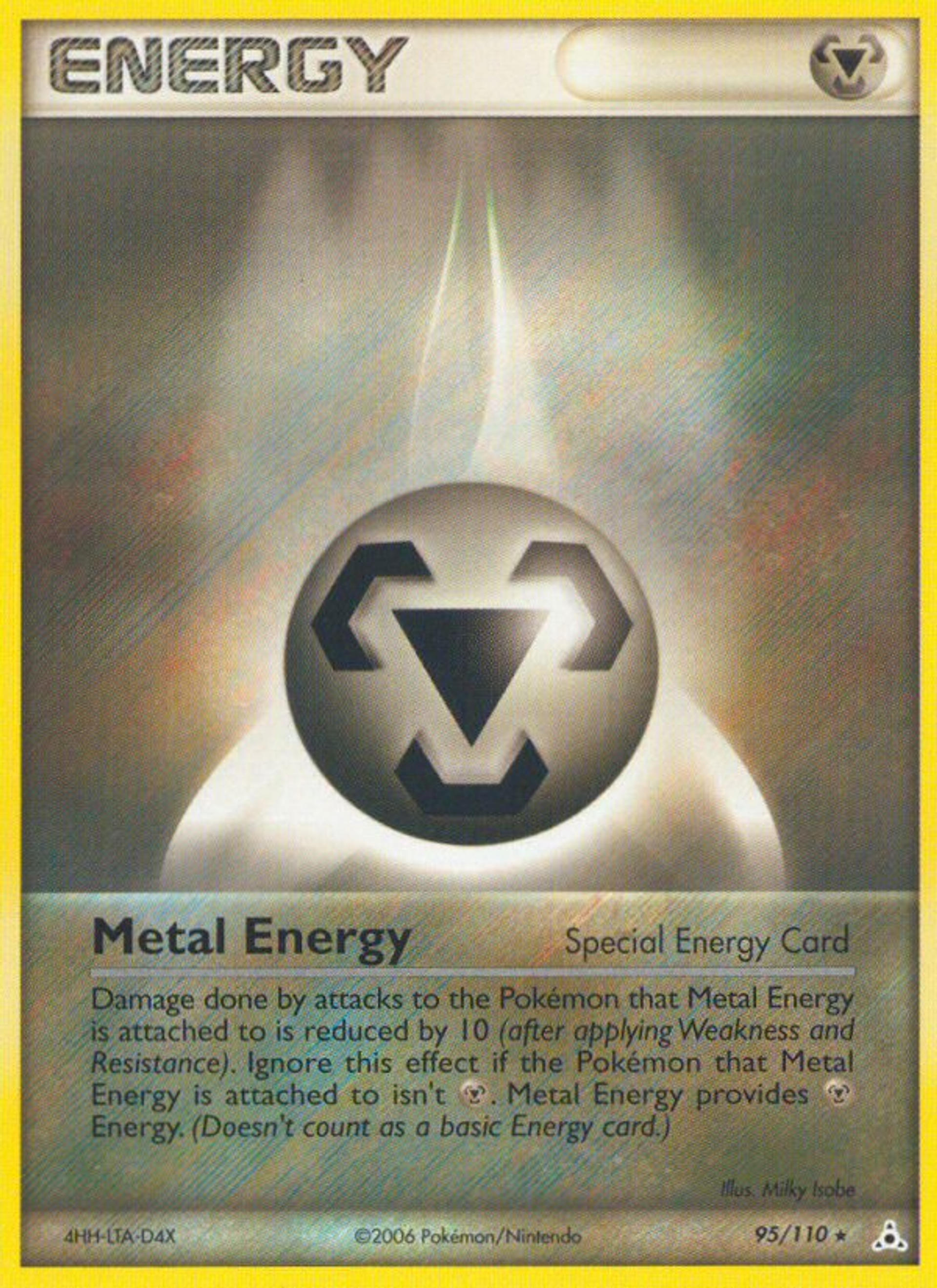 Metal Energy — Holon Phantoms — Pokemon