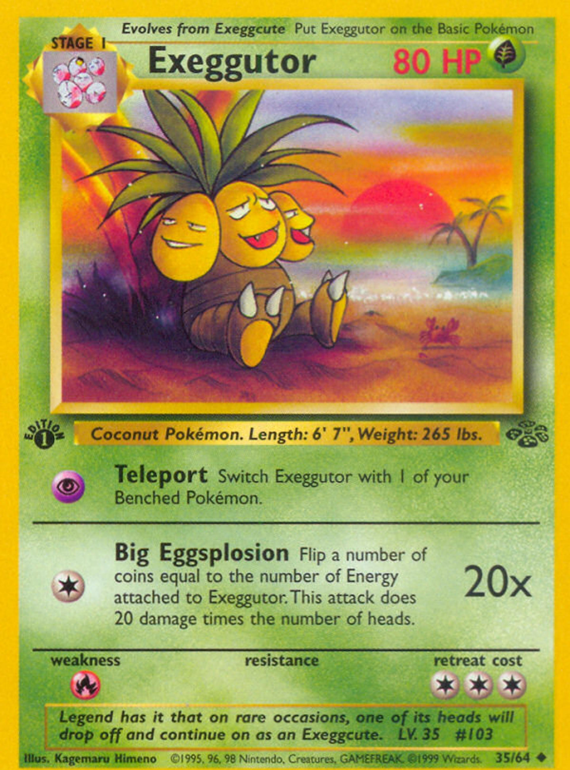 Noadkoko — Jungle — Pokémon