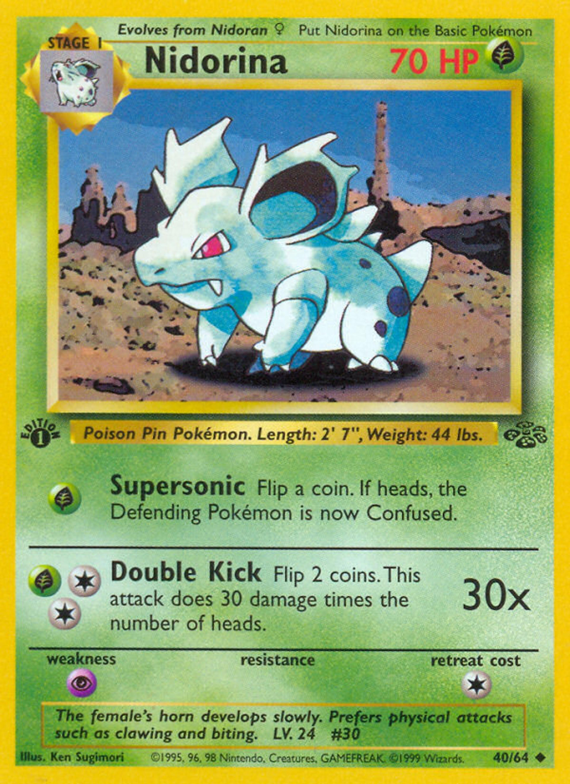 Nidorina — Jungle — Pokémon