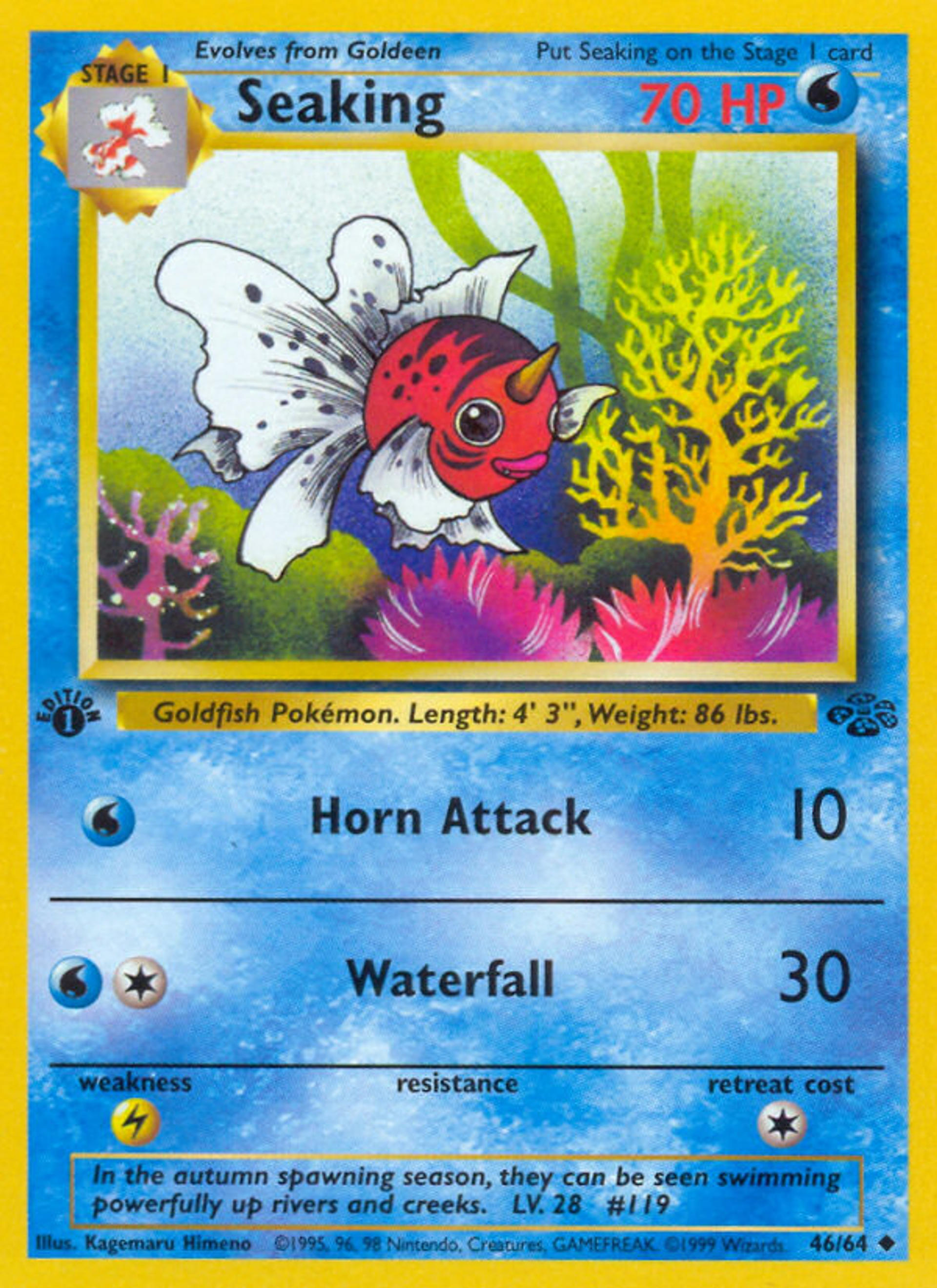 Seaking — Jungle — Pokémon