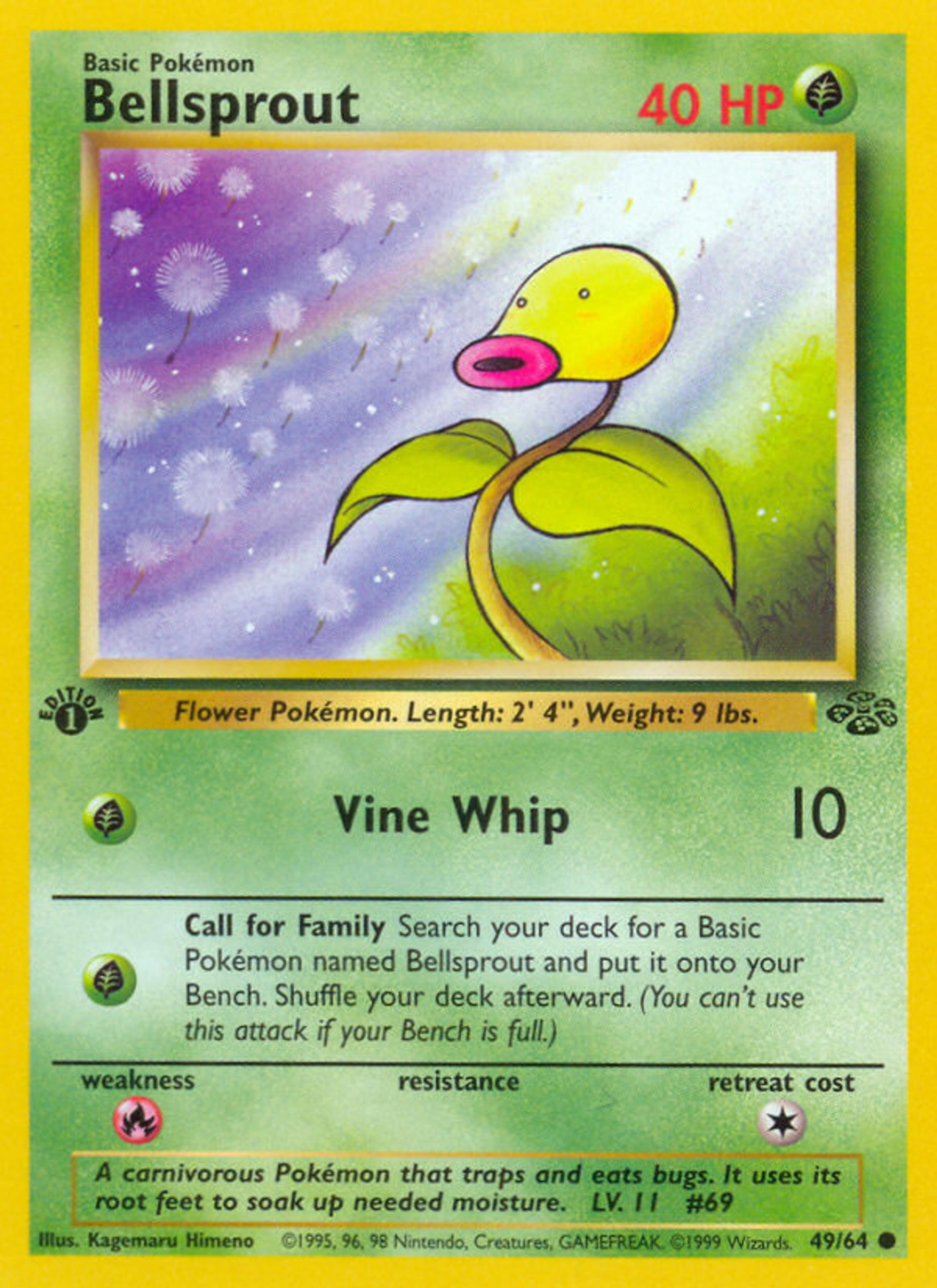 Bellsprout — Jungle — Pokémon