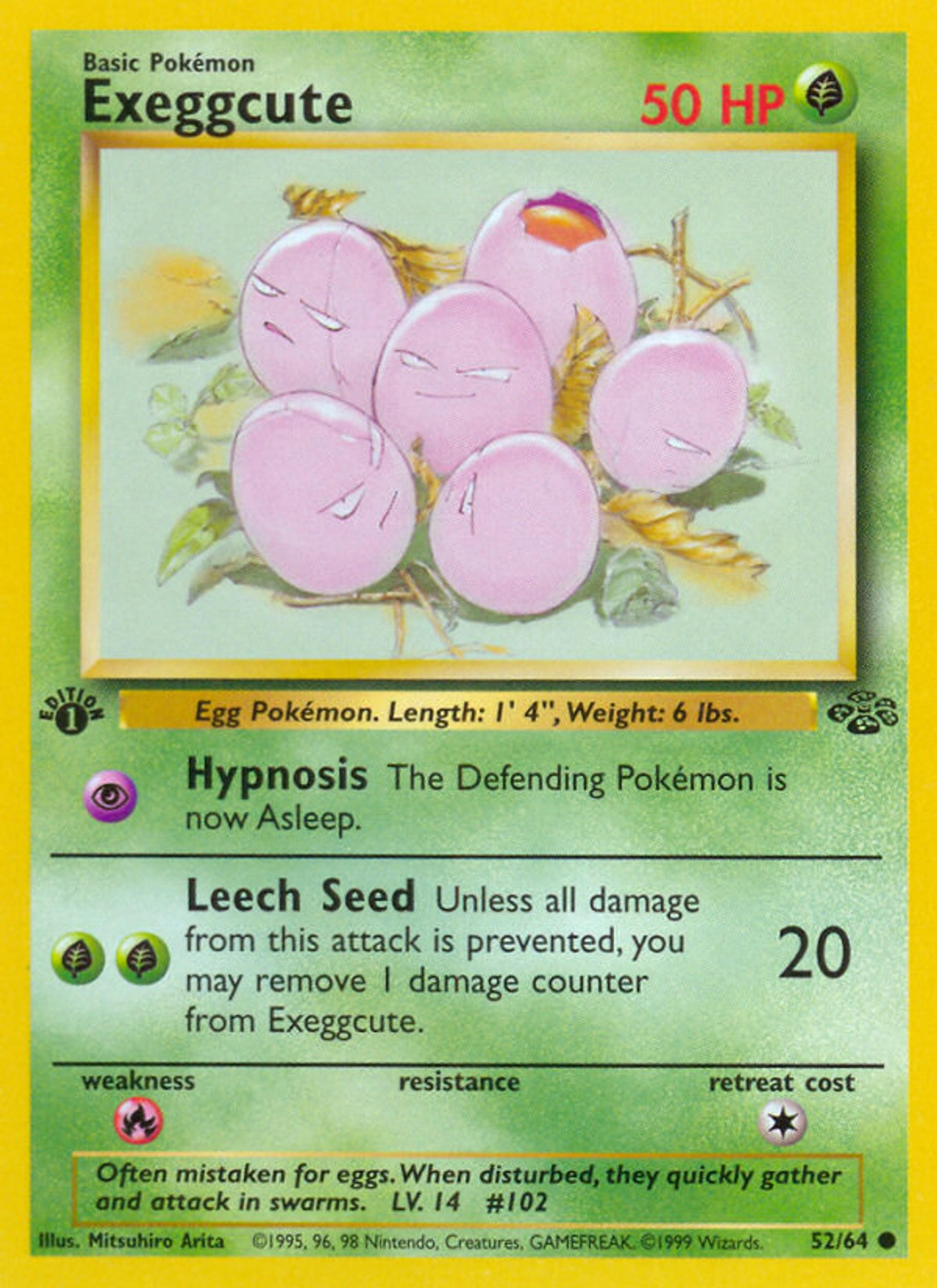 Exeggcute — Jungle — Pokémon