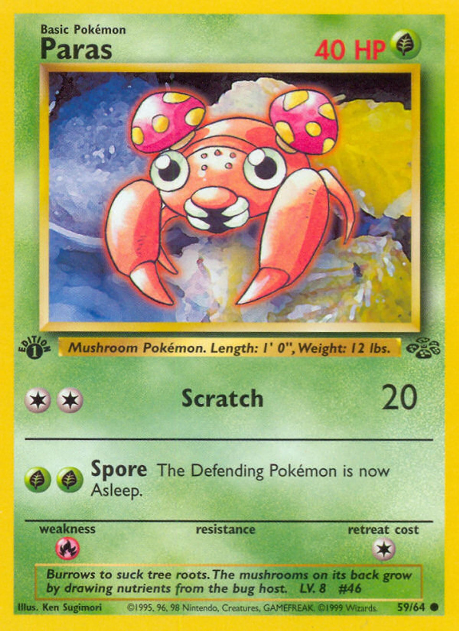 Paras — Jungle — Pokémon