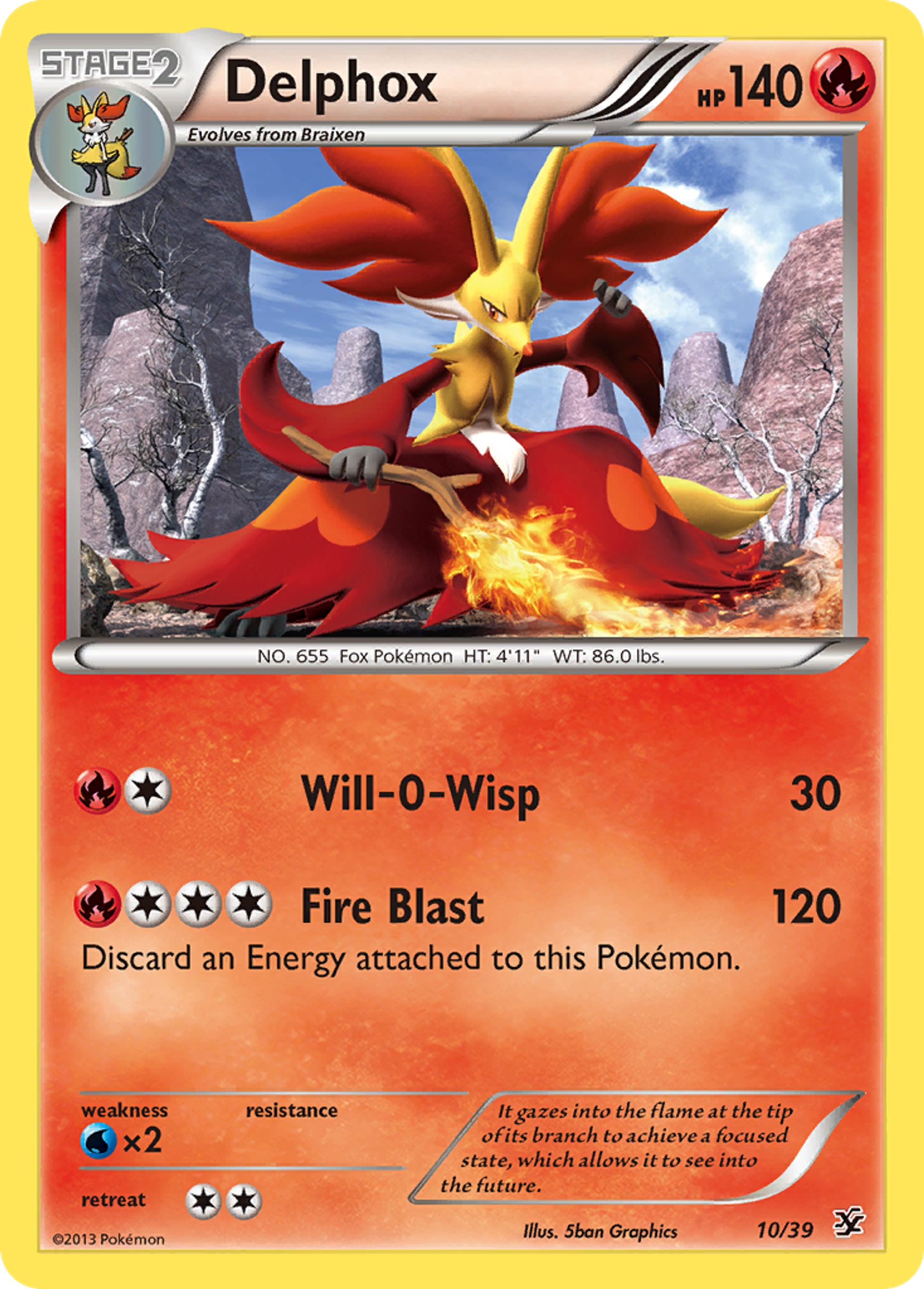 Delphox — Kalos Starter Set — Pokémon