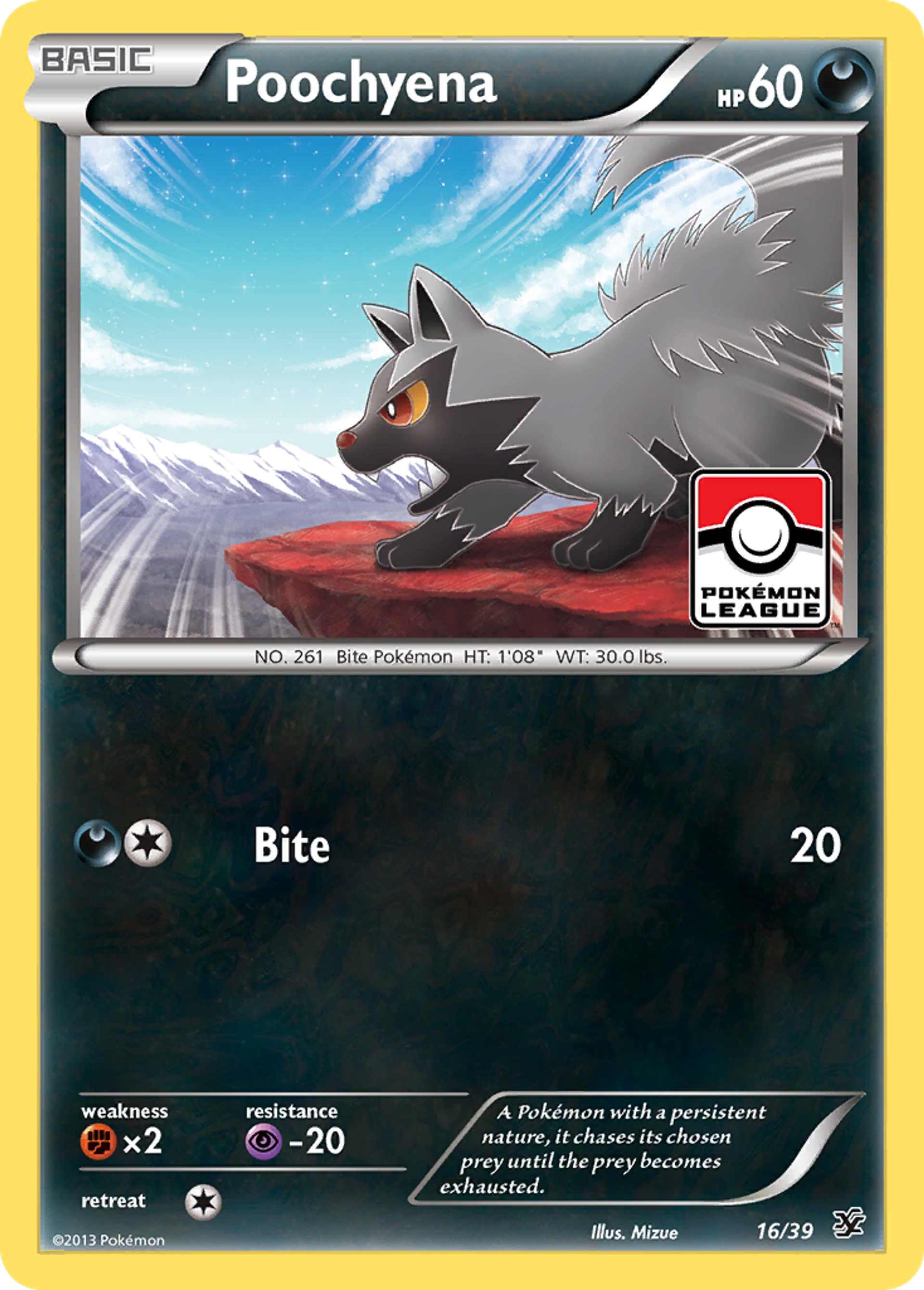 Poochyena — Kalos Starter Set — Pokémon