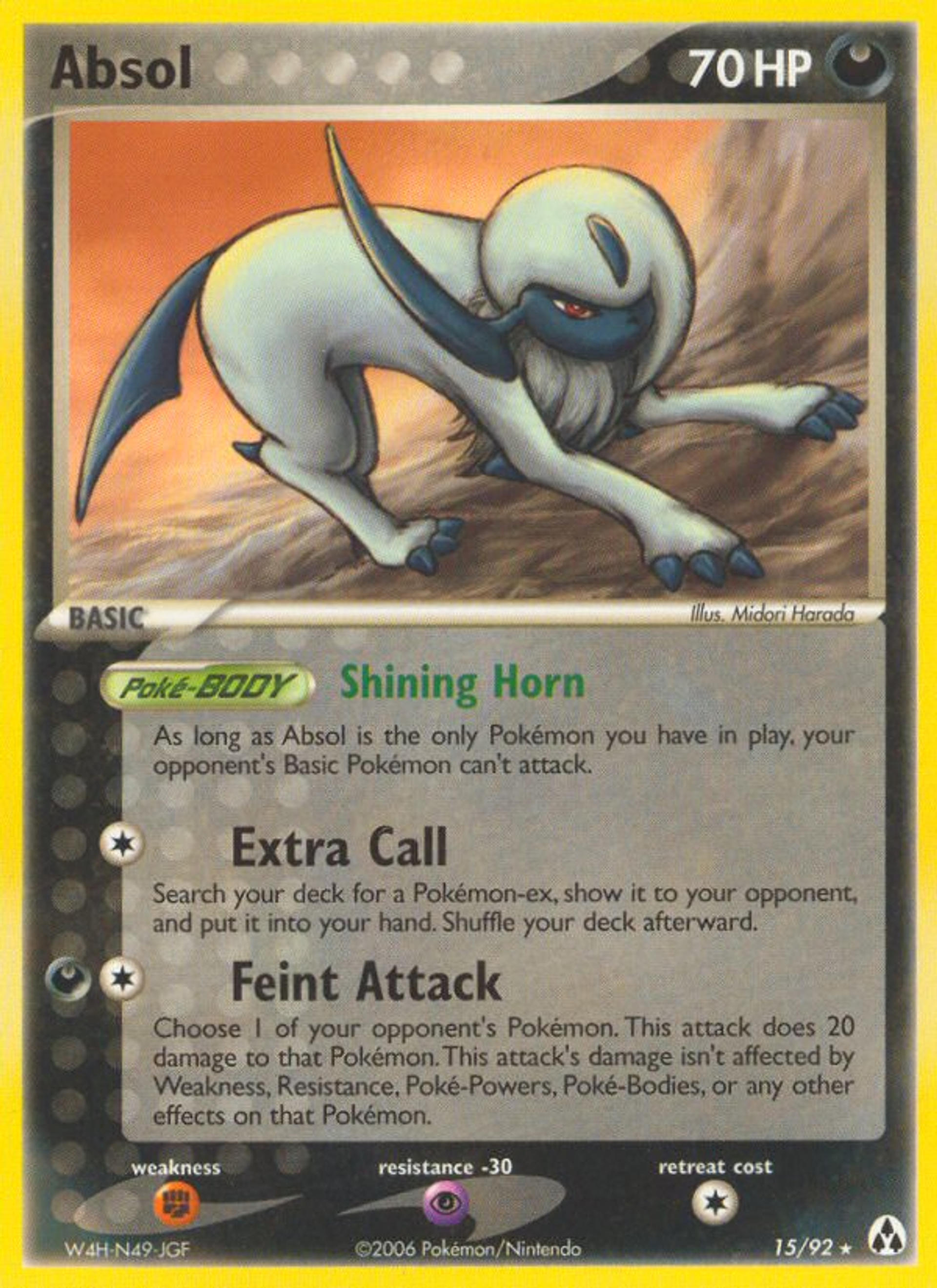 Absol — Legend Maker — Pokemon