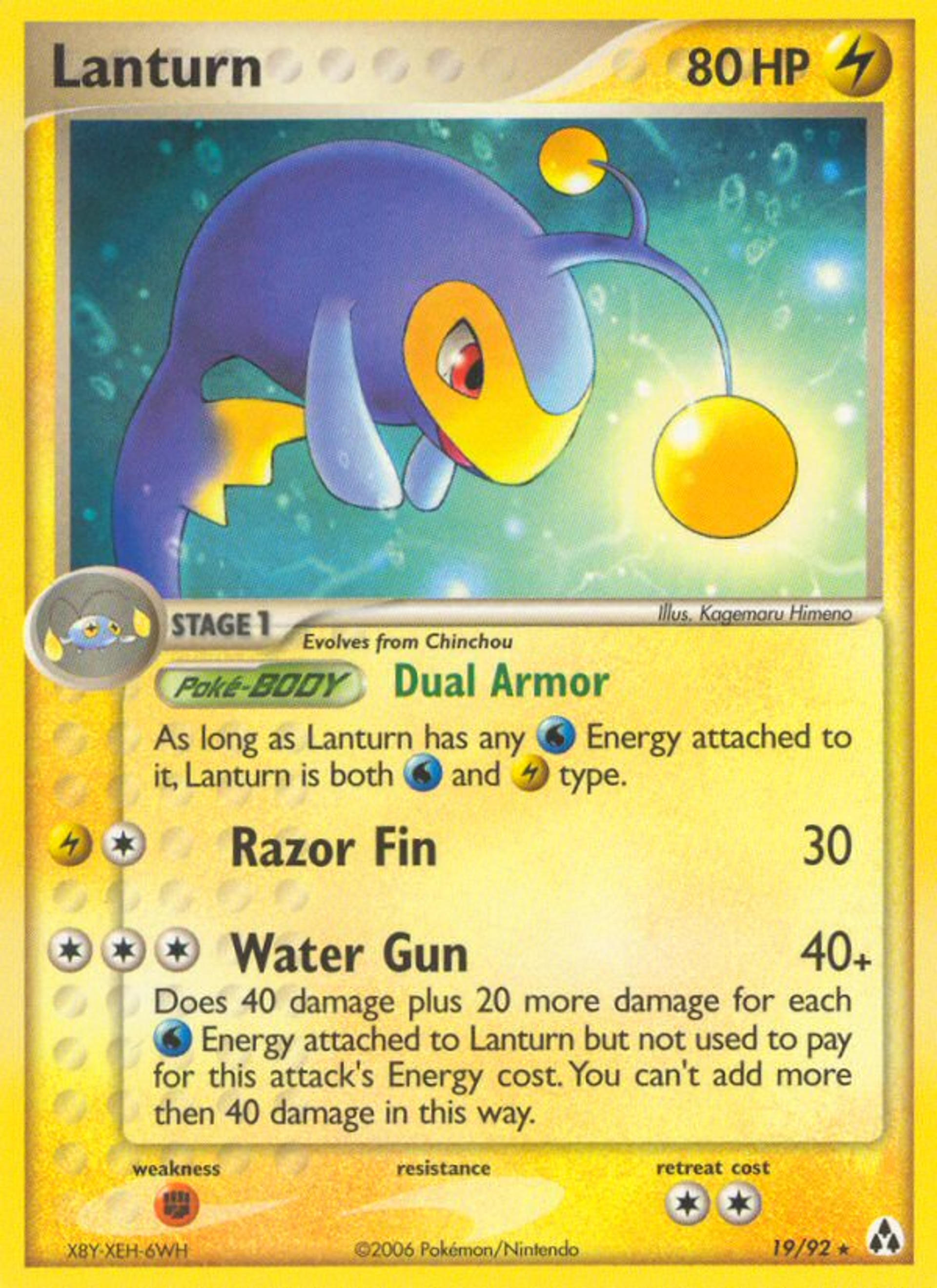 Lanturn — Legend Maker — Pokemon