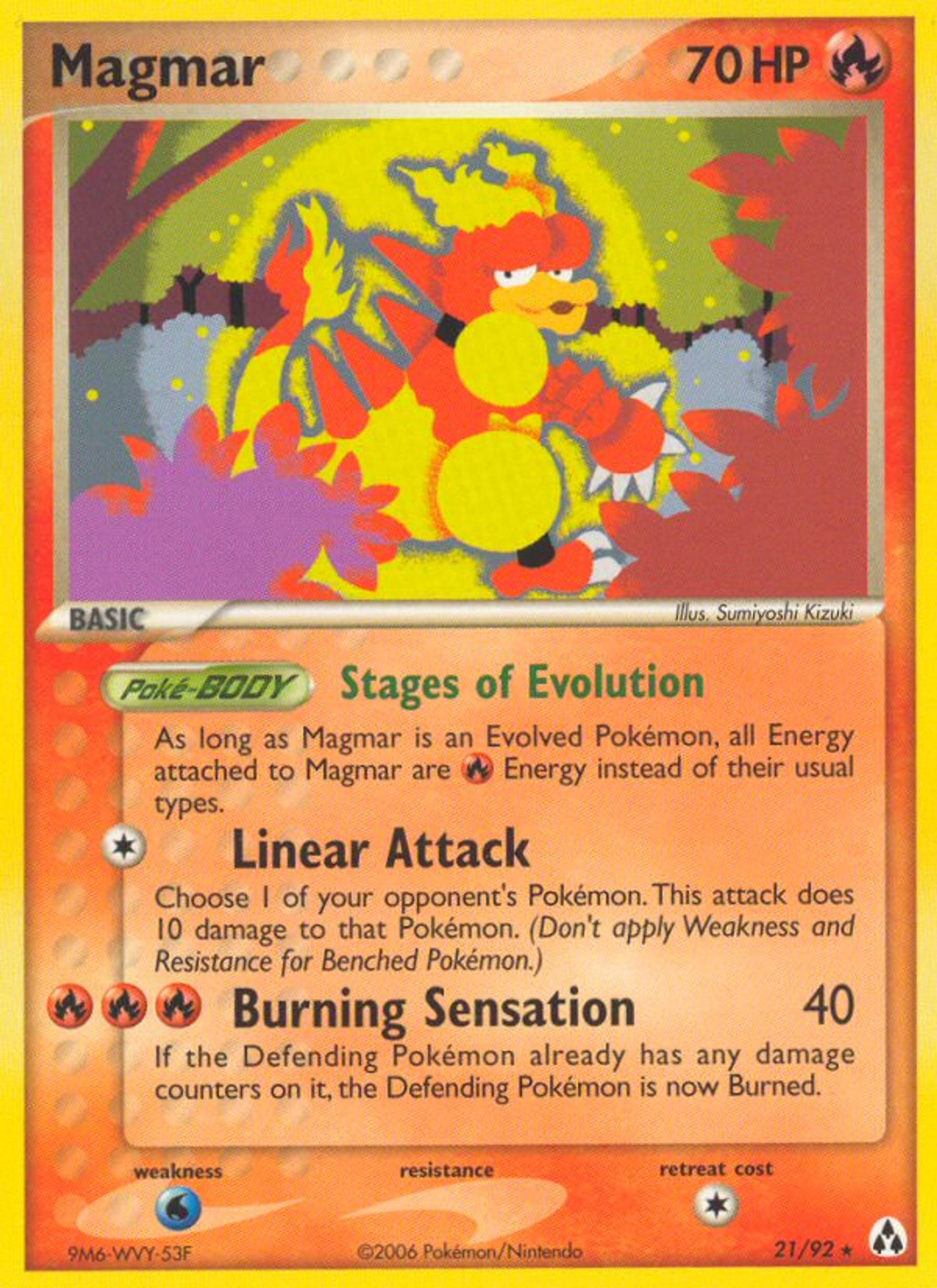 Magmar — Legend Maker — Pokemon