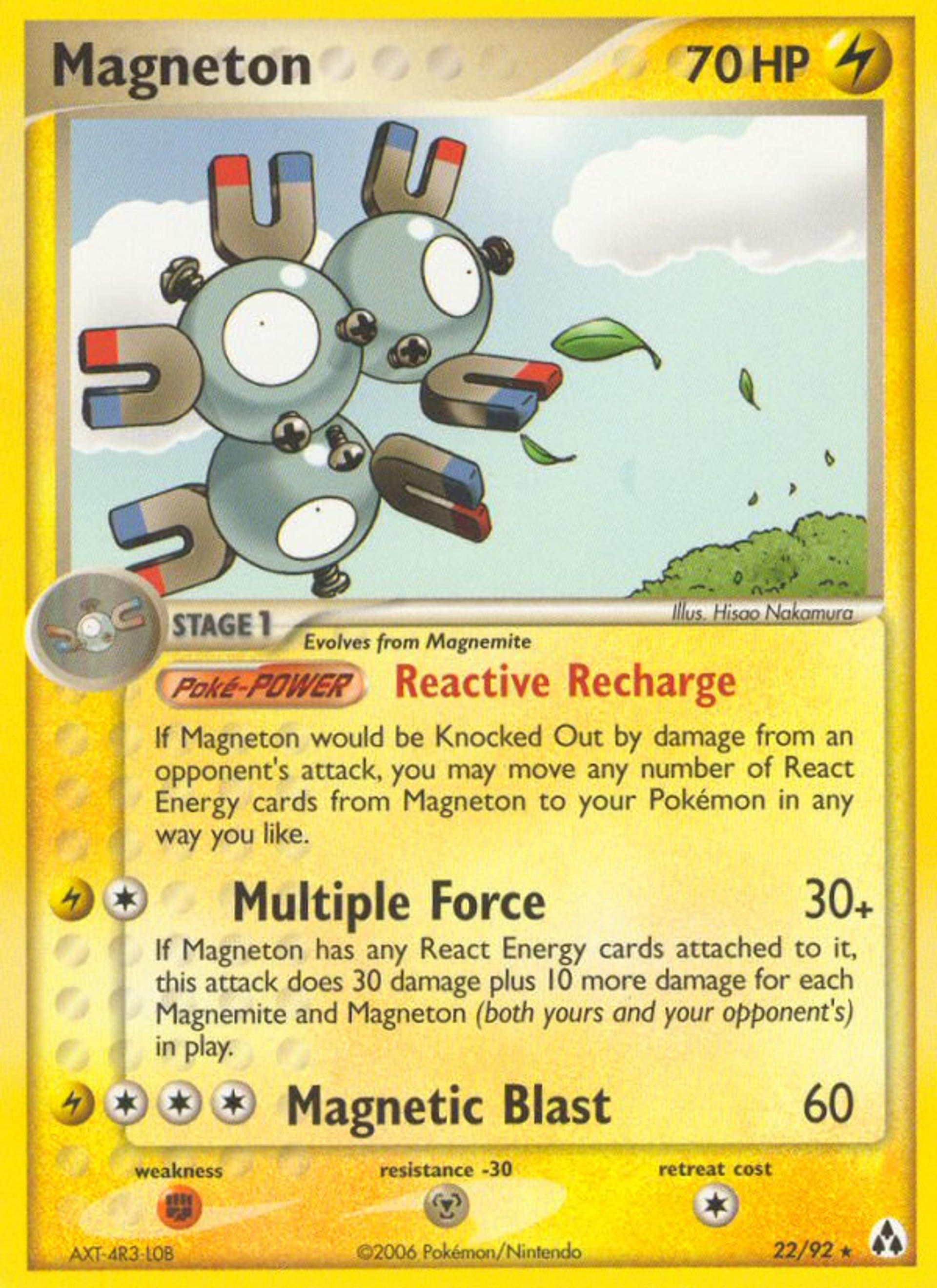 Magnéton — Legend Maker — Pokemon