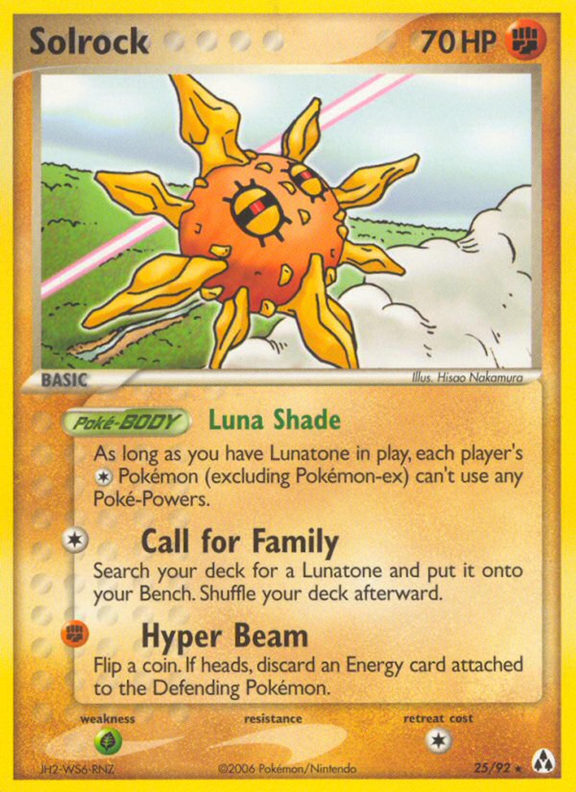 Solrock — Legend Maker — Pokemon