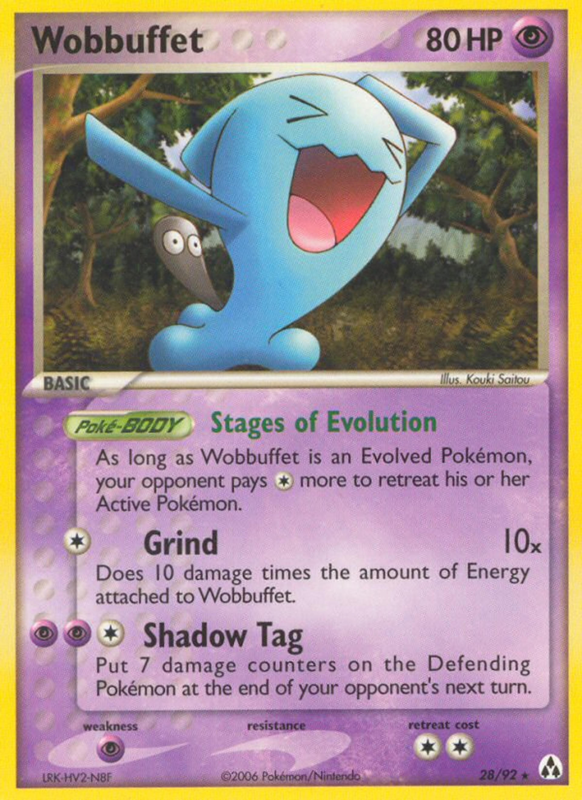 Wobbuffet — Legend Maker — Pokemon