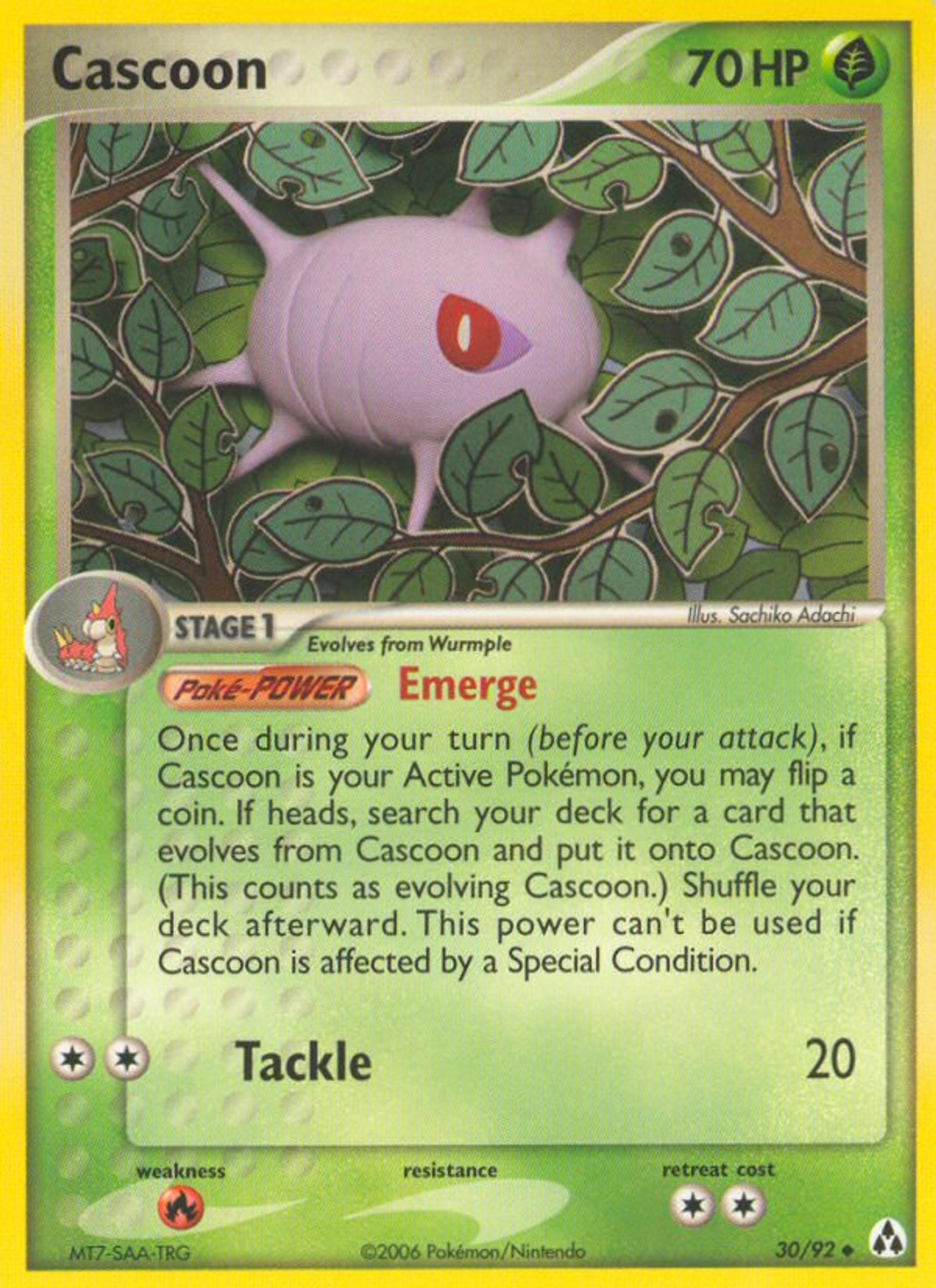 Cascoon — Legend Maker — Pokemon