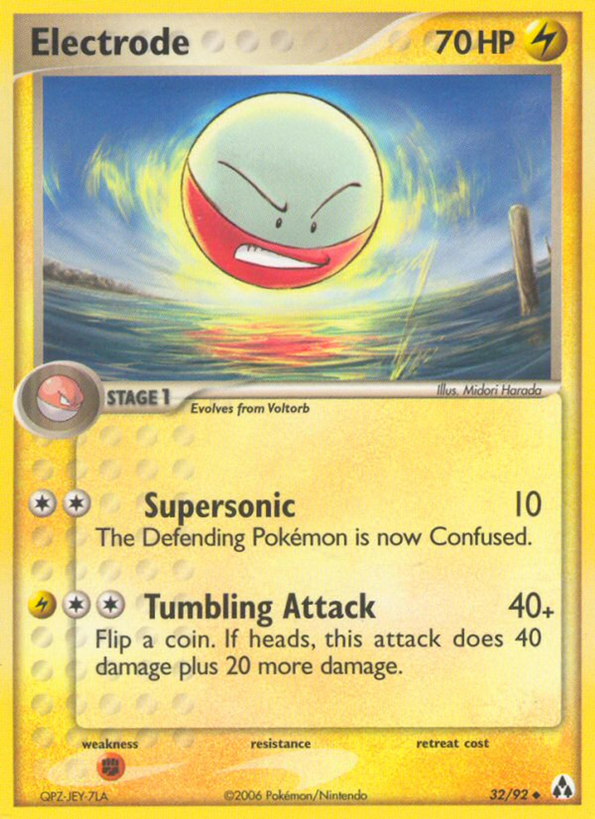 Electrode — Legend Maker — Pokemon