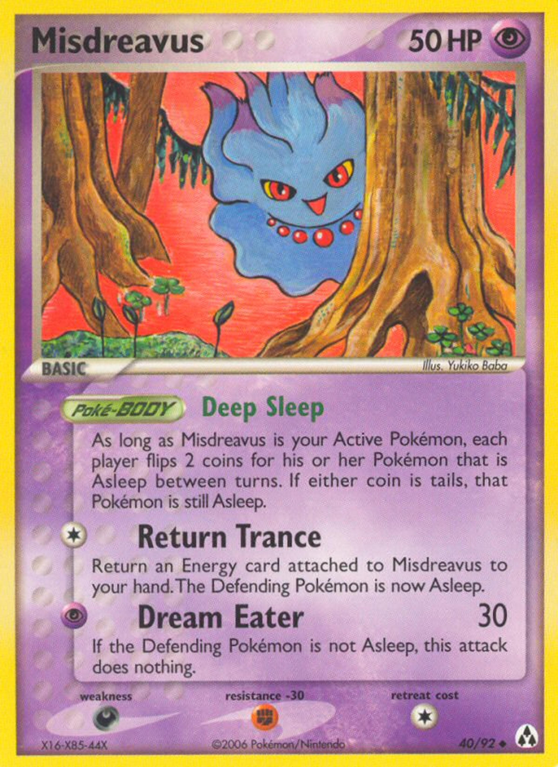 Misdreavus — Legend Maker — Pokemon