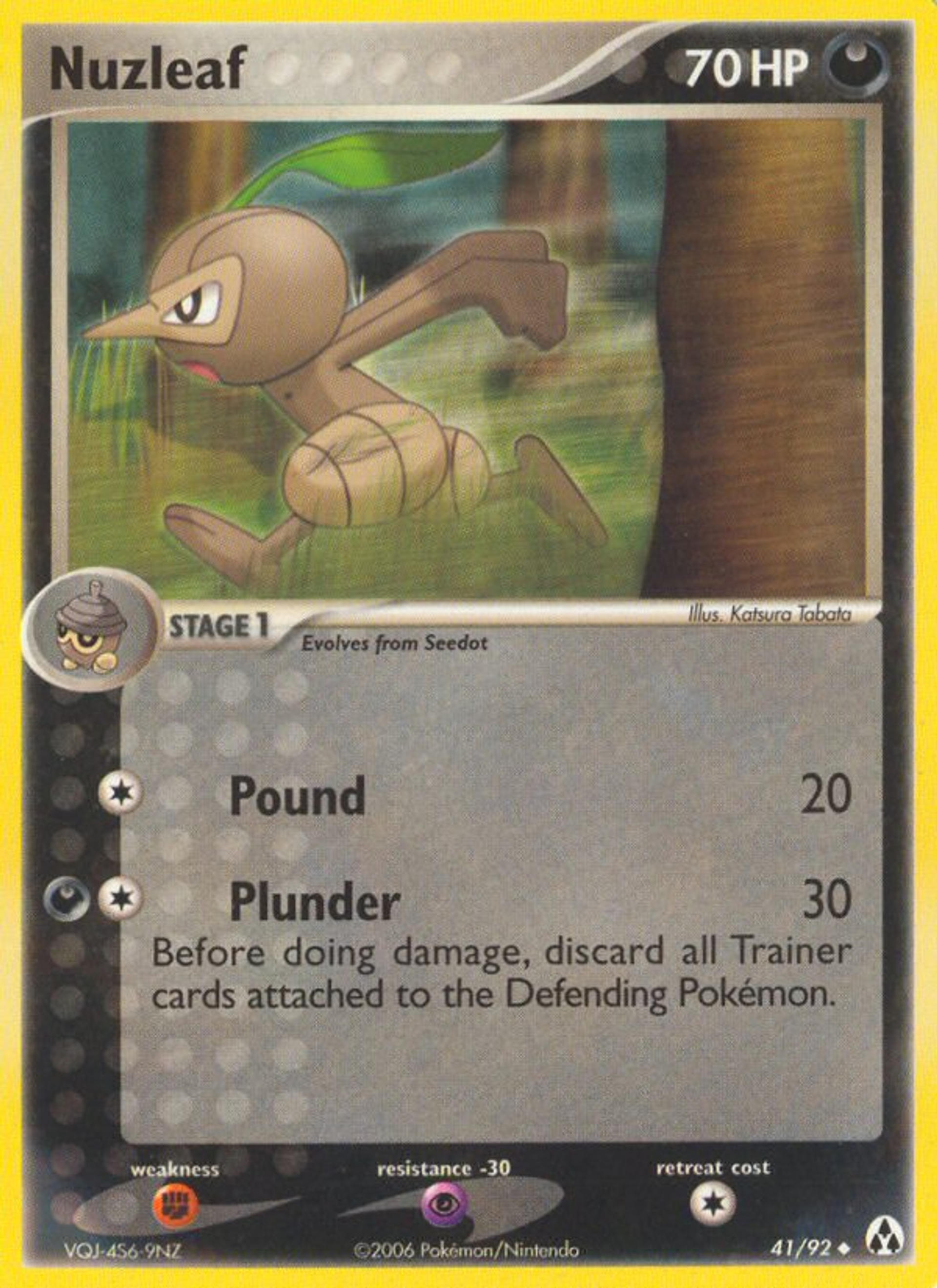 Nuzleaf — Legend Maker — Pokemon