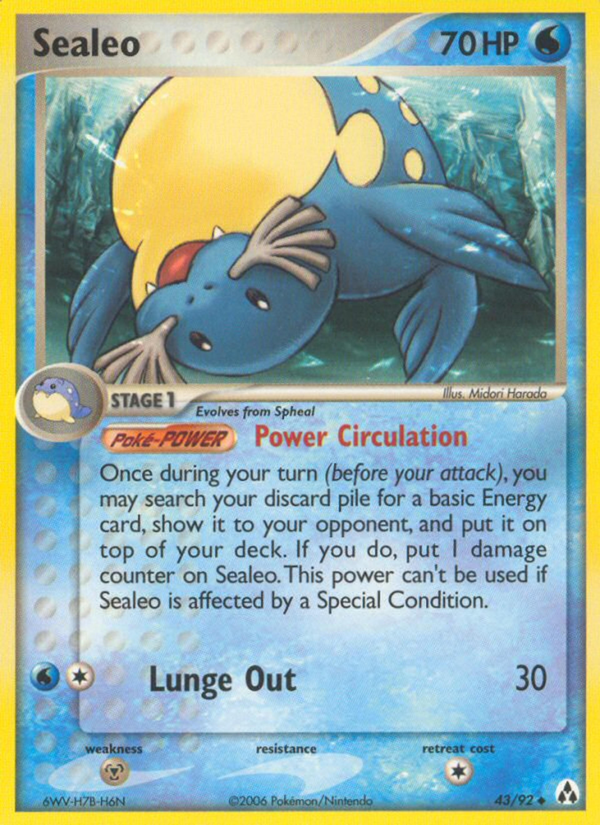 Sealeo — Legend Maker — Pokemon