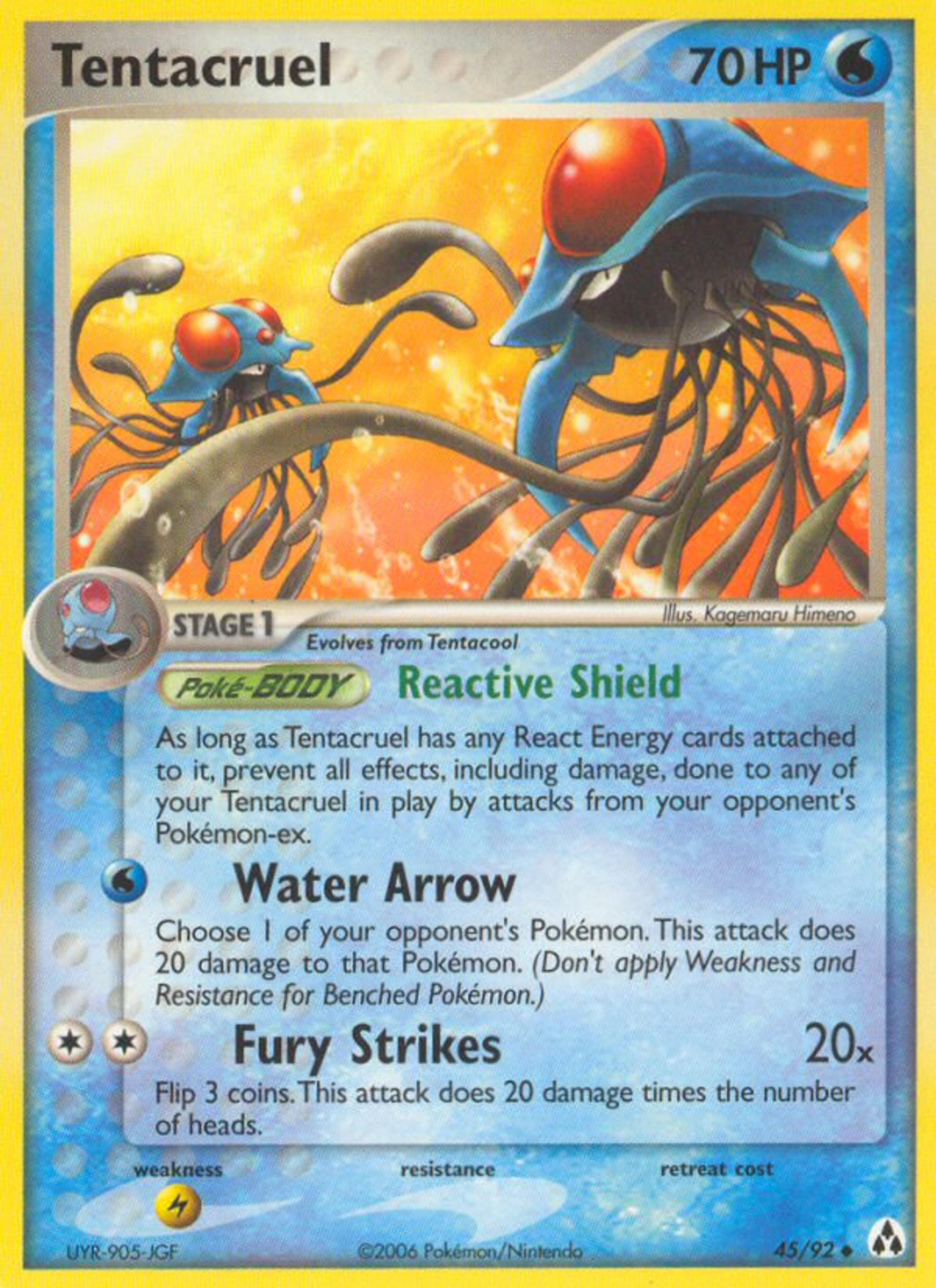 Tentacruel — Legend Maker — Pokemon