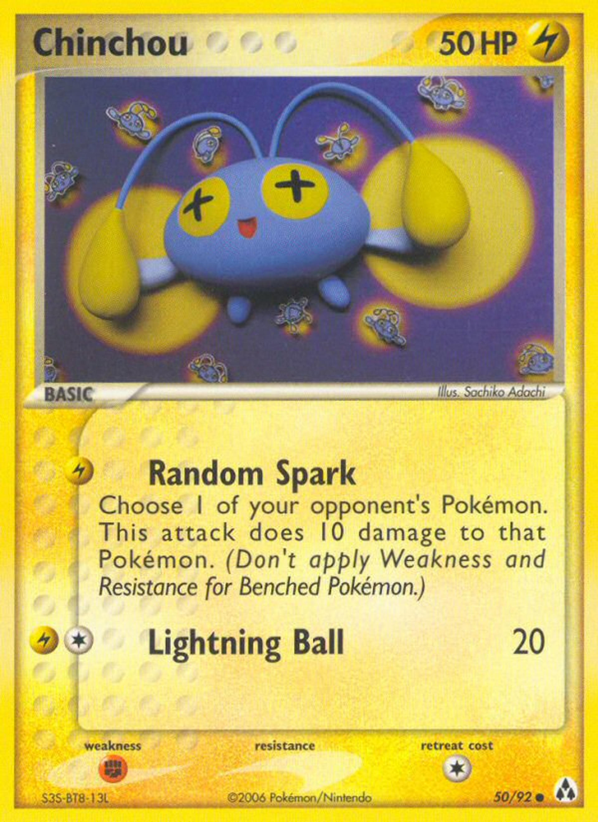 Chinchou — Legend Maker — Pokemon