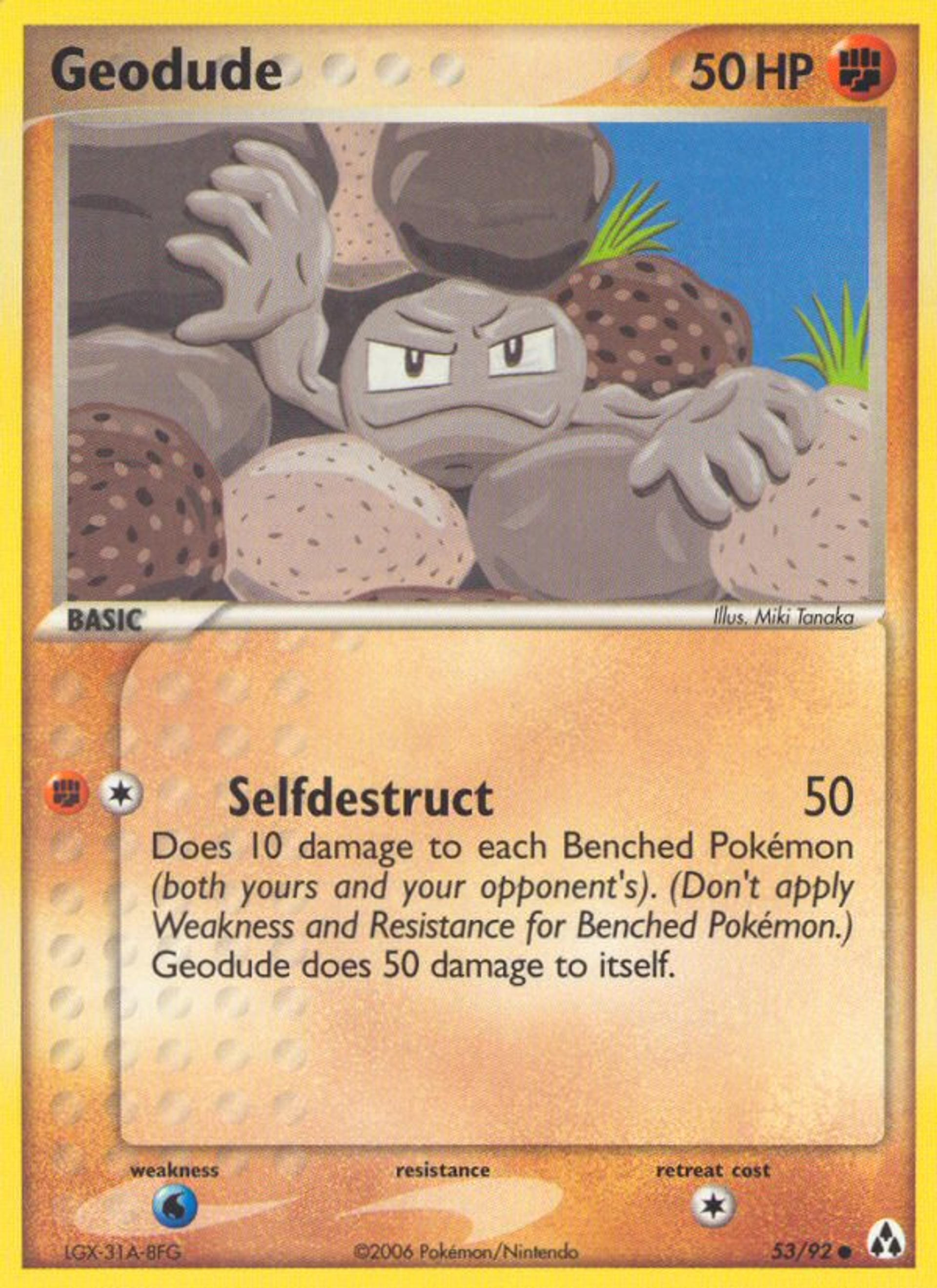 Geodude — Legend Maker — Pokemon