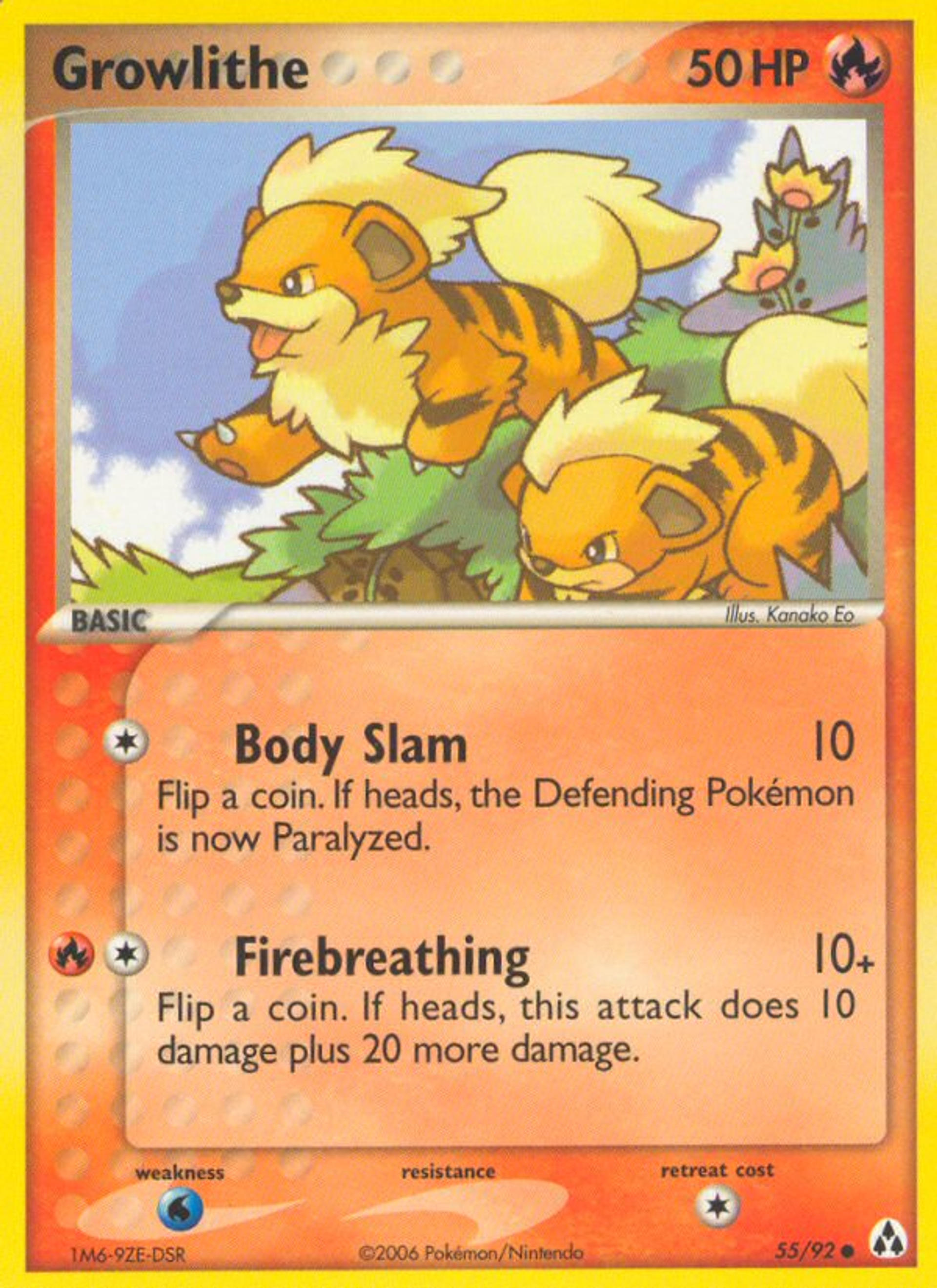 Growlithe — Legend Maker — Pokémon