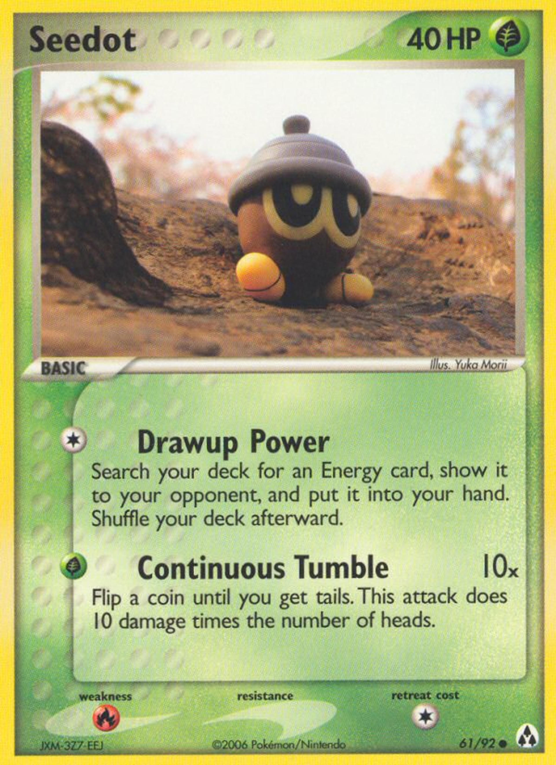 Seedot — Legend Maker — Pokemon