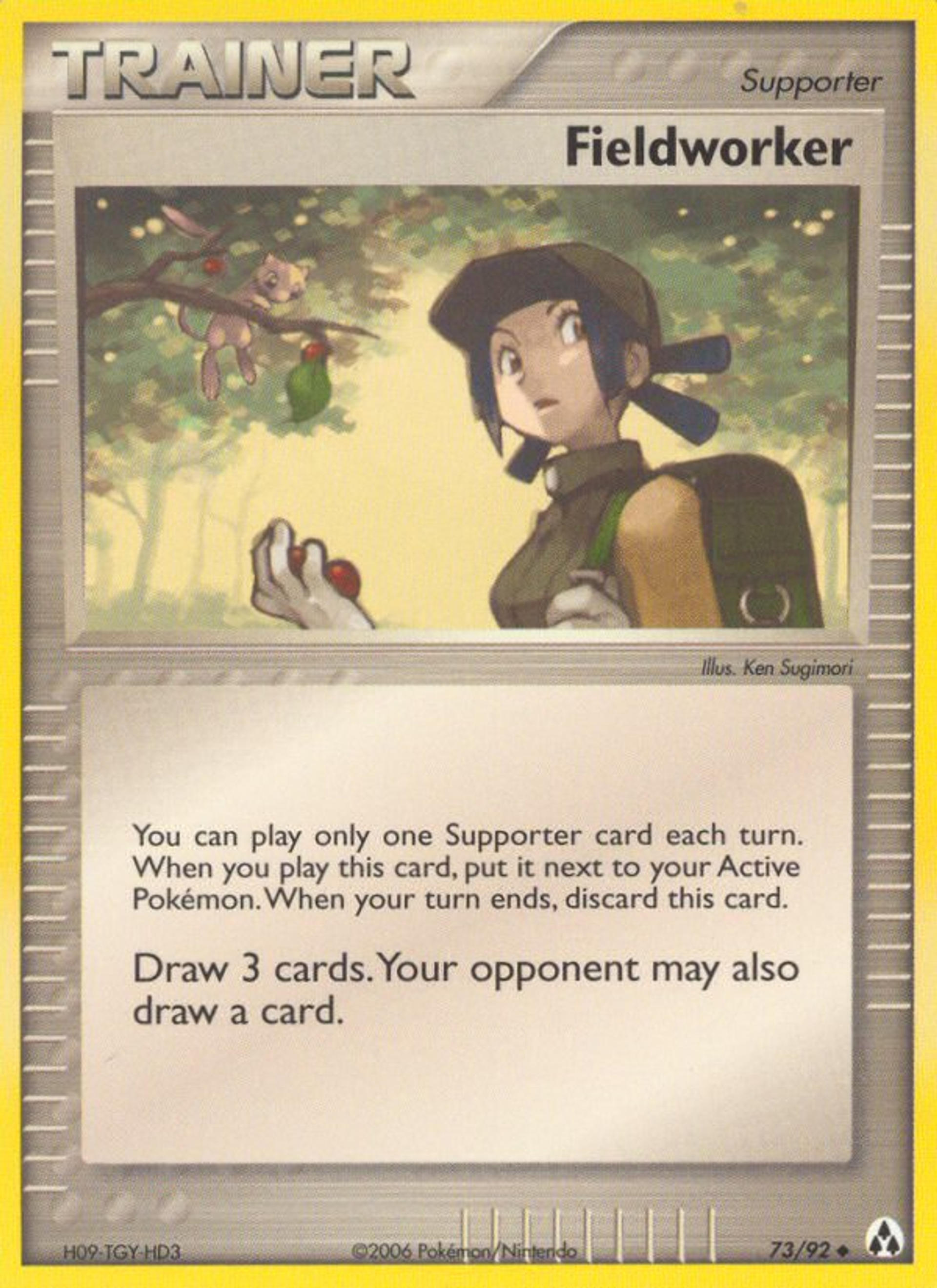 Fieldworker — Legend Maker — Pokemon