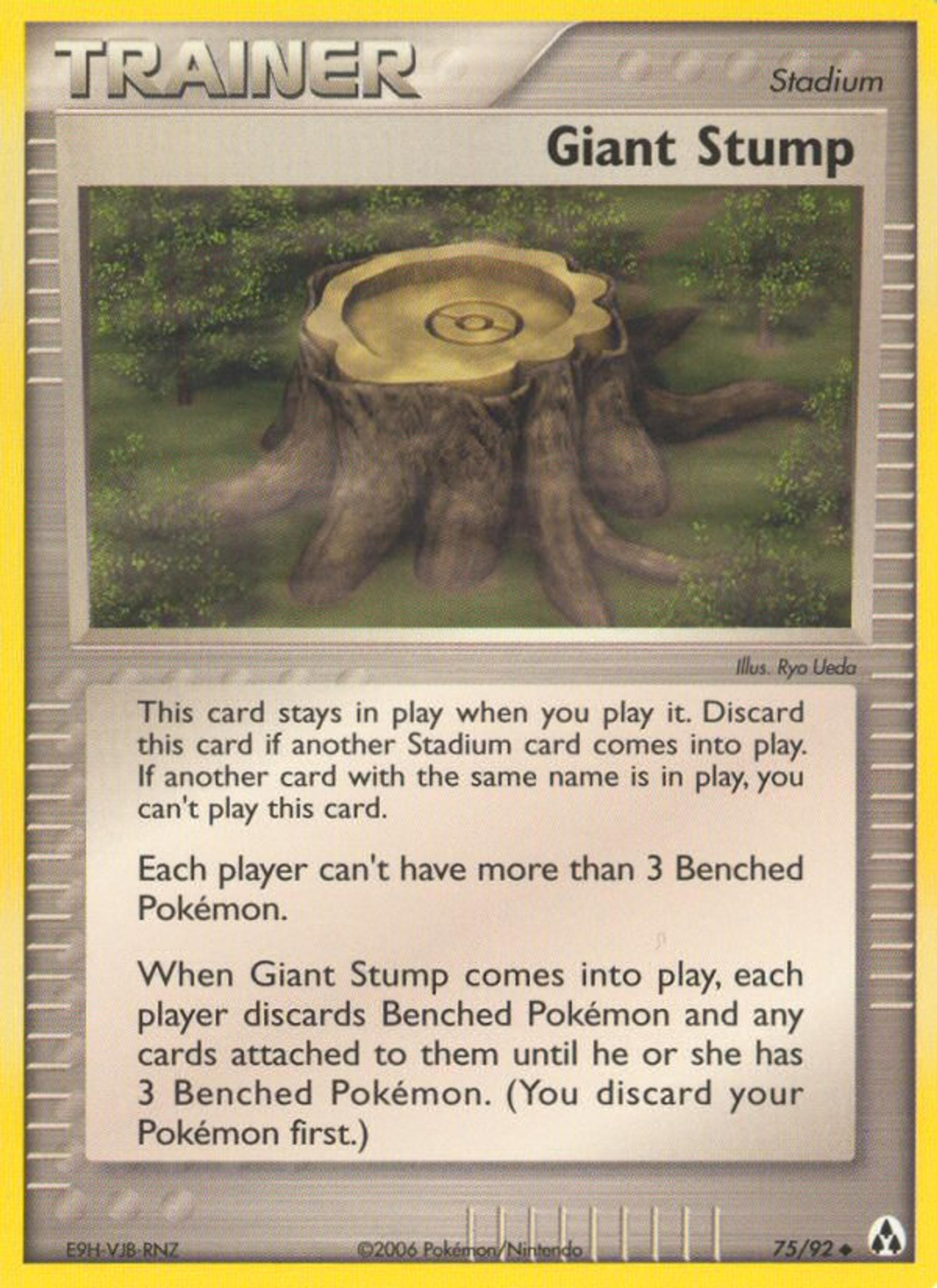 Giant Stump — Legend Maker — Pokemon