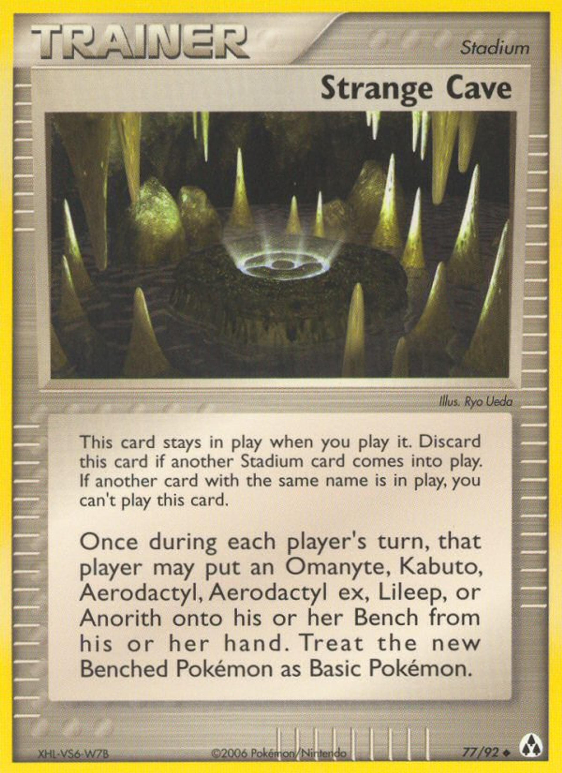 Strange Cave — Legend Maker — Pokemon