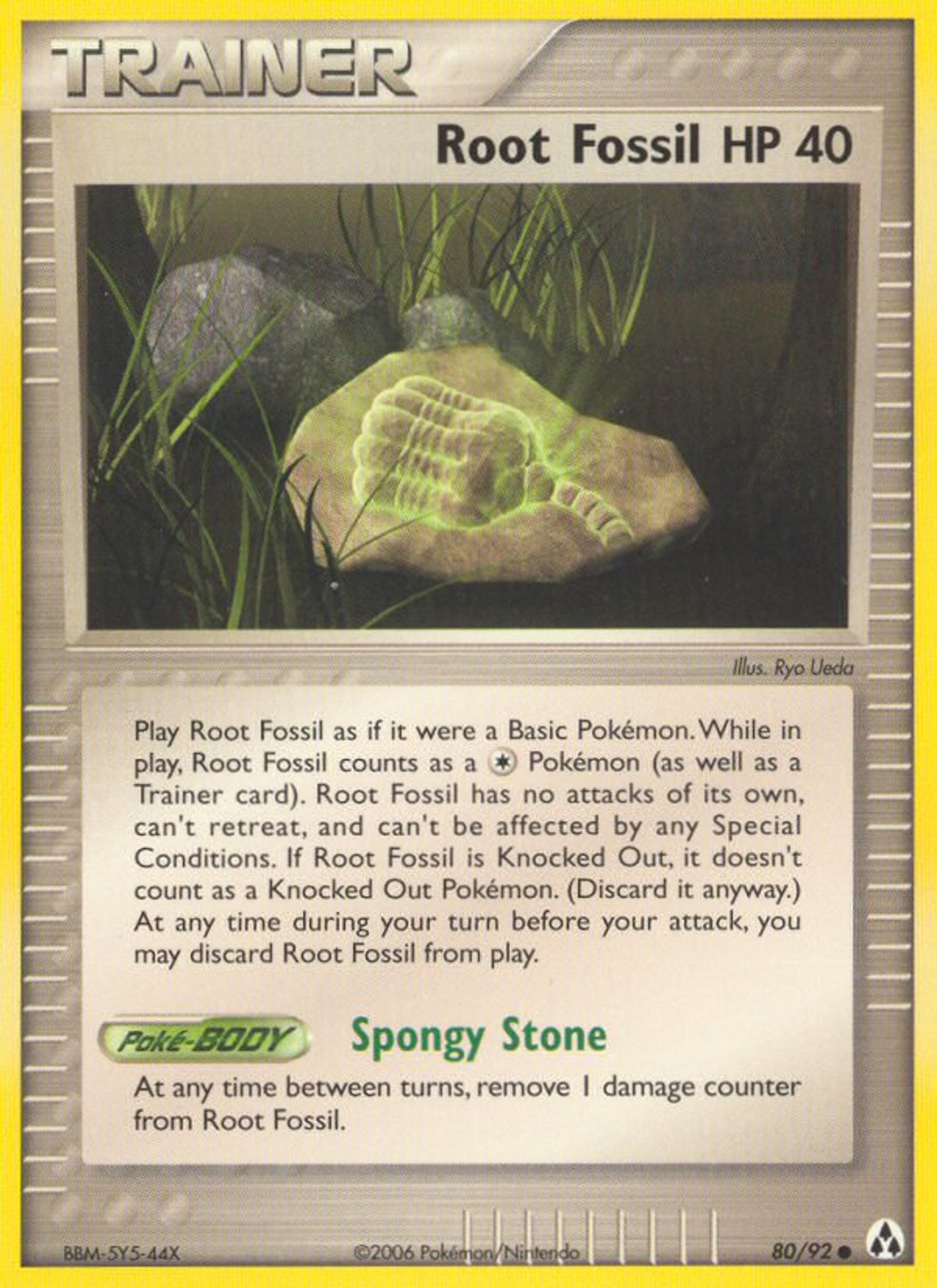 Fossile racine — Legend Maker — Pokemon