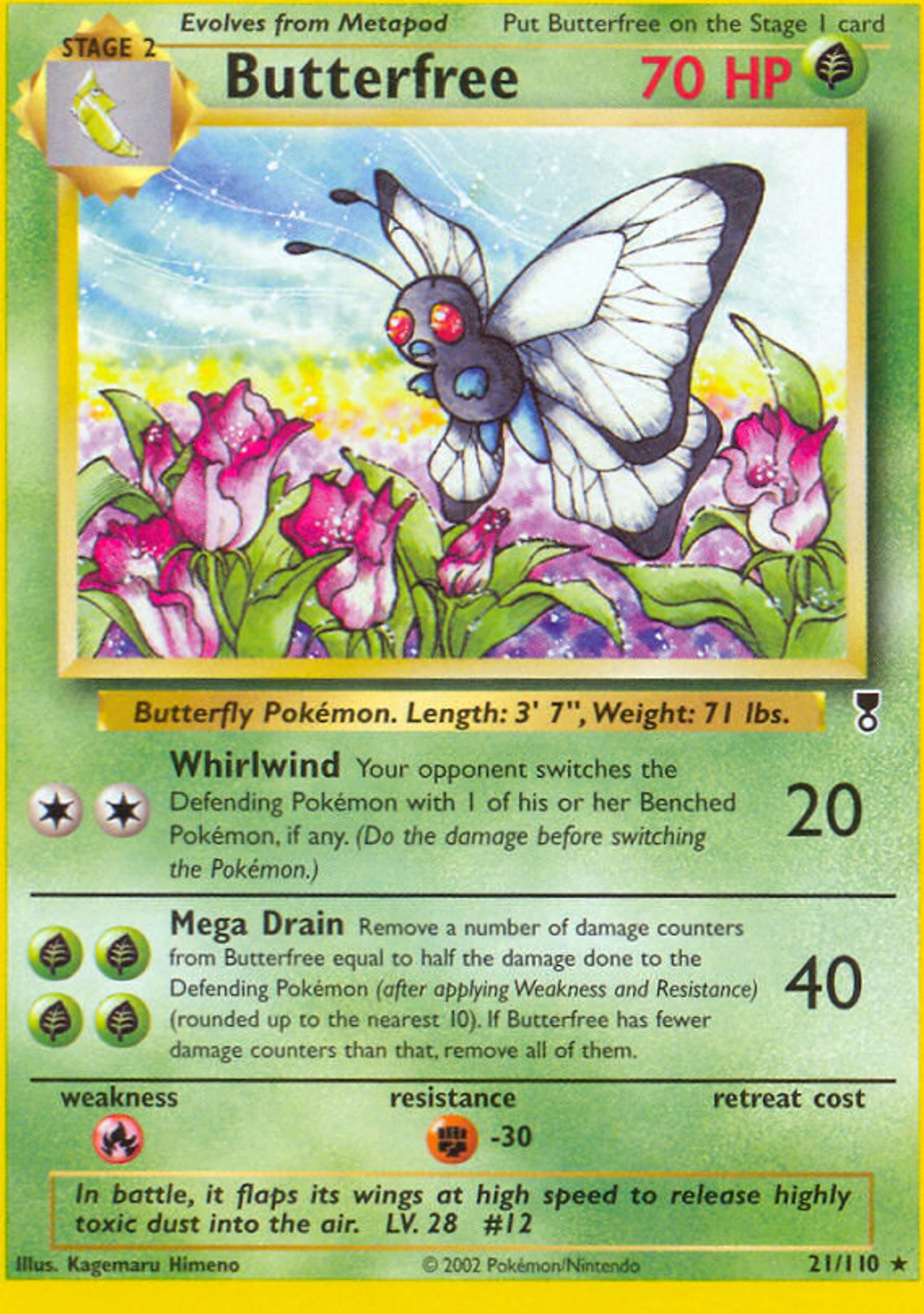 Butterfree — Legendary Collection — Pokemon