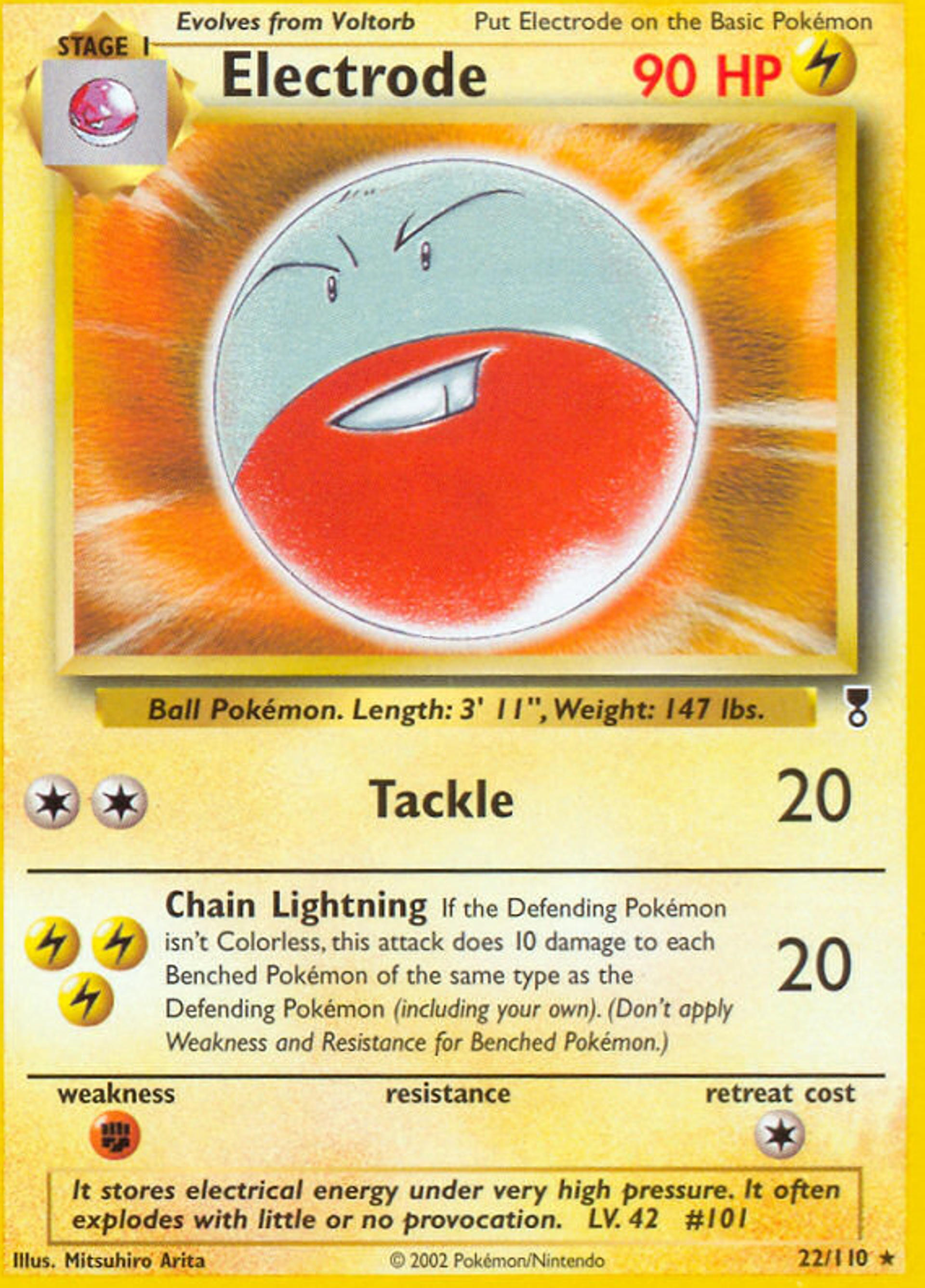 Electrode — Legendary Collection — Pokemon