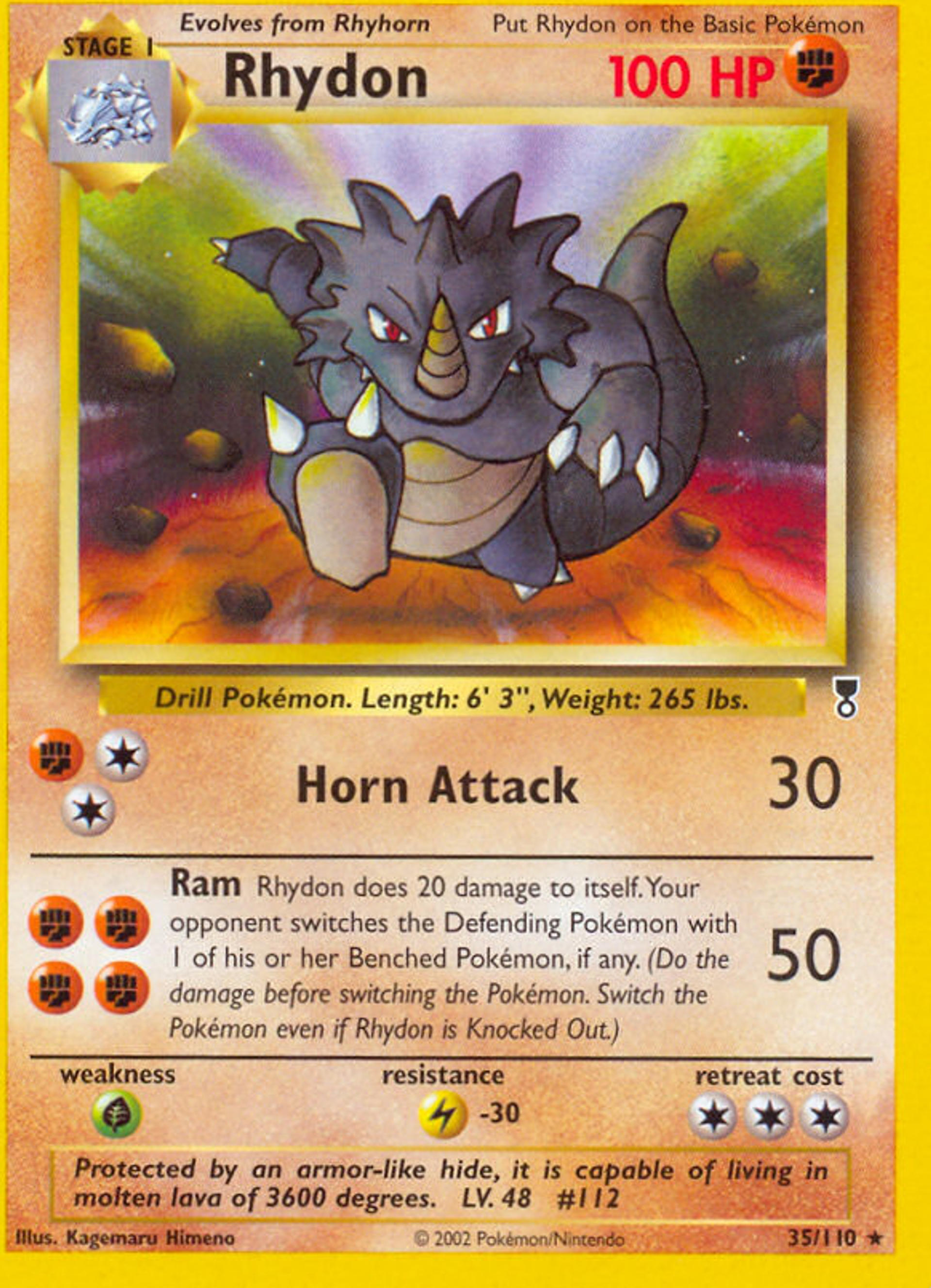 Rhydon — Legendary Collection — Pokemon