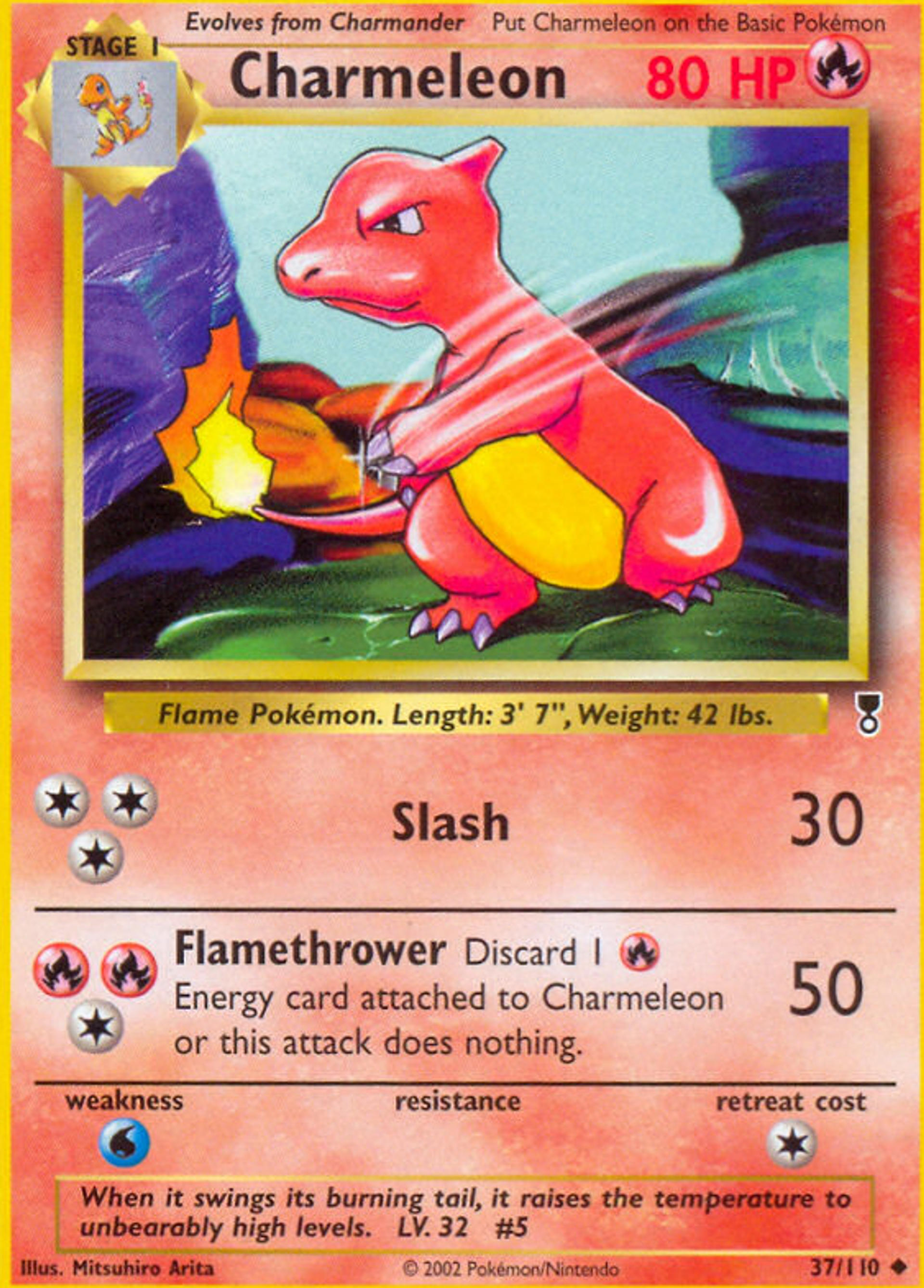 Charmeleon — Legendary Collection — Pokemon
