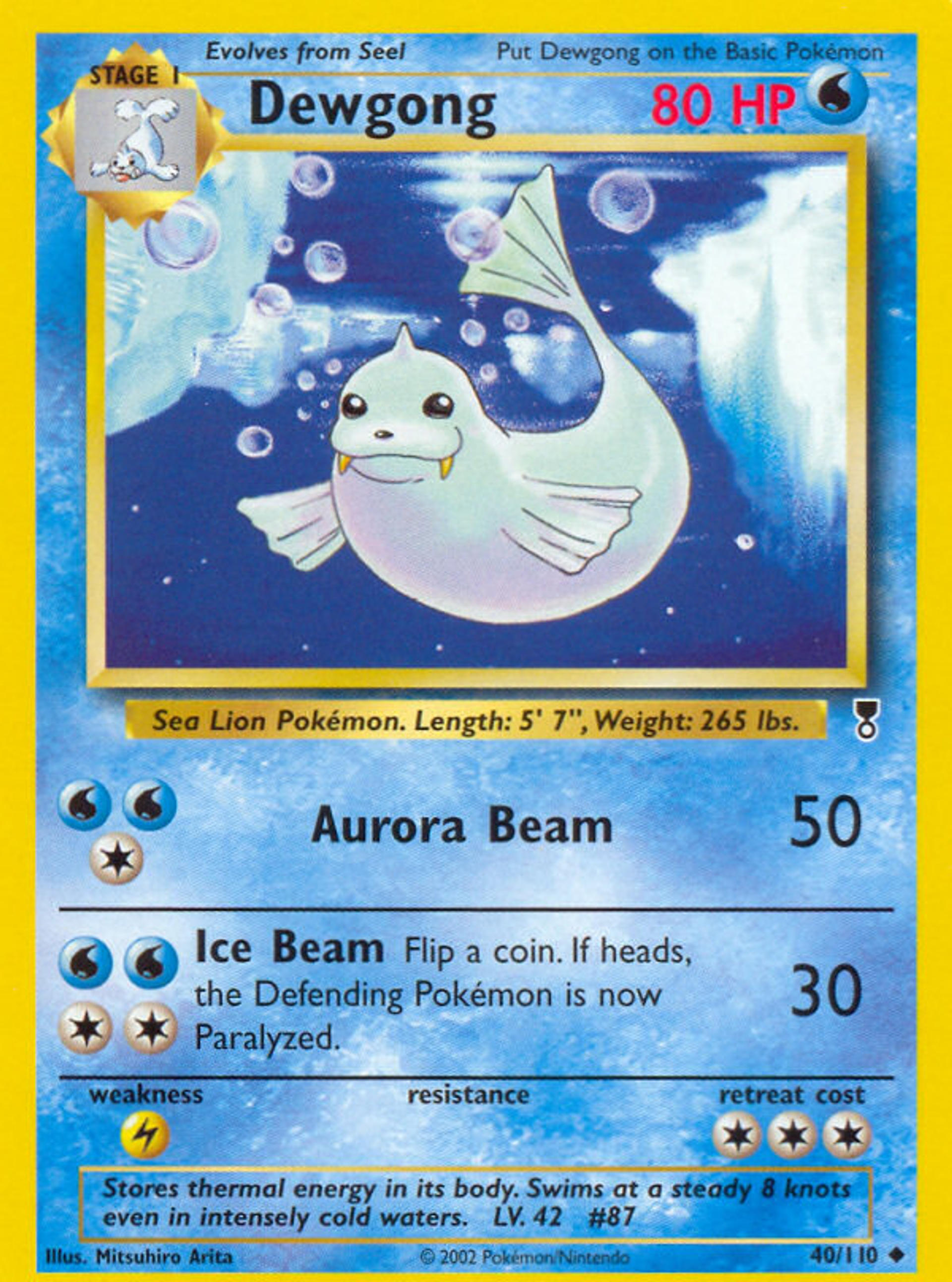 Dewgong — Legendary Collection — Pokemon