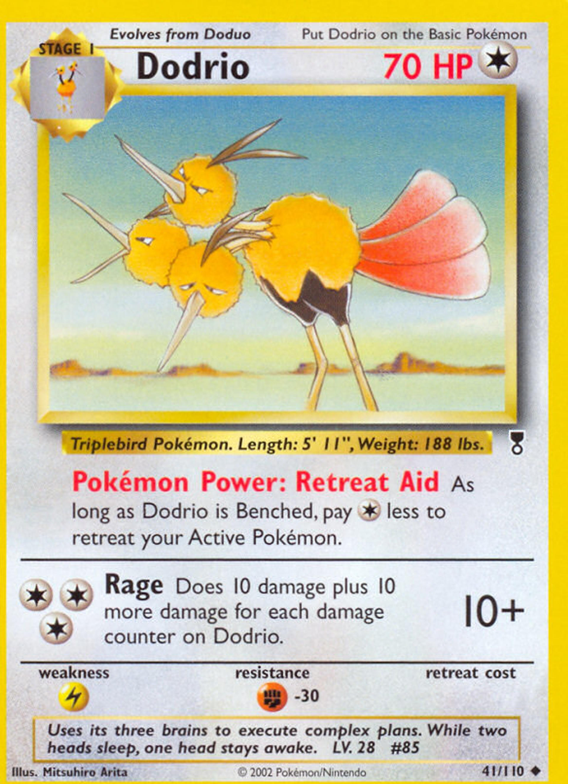 Dodrio — Legendary Collection — Pokemon