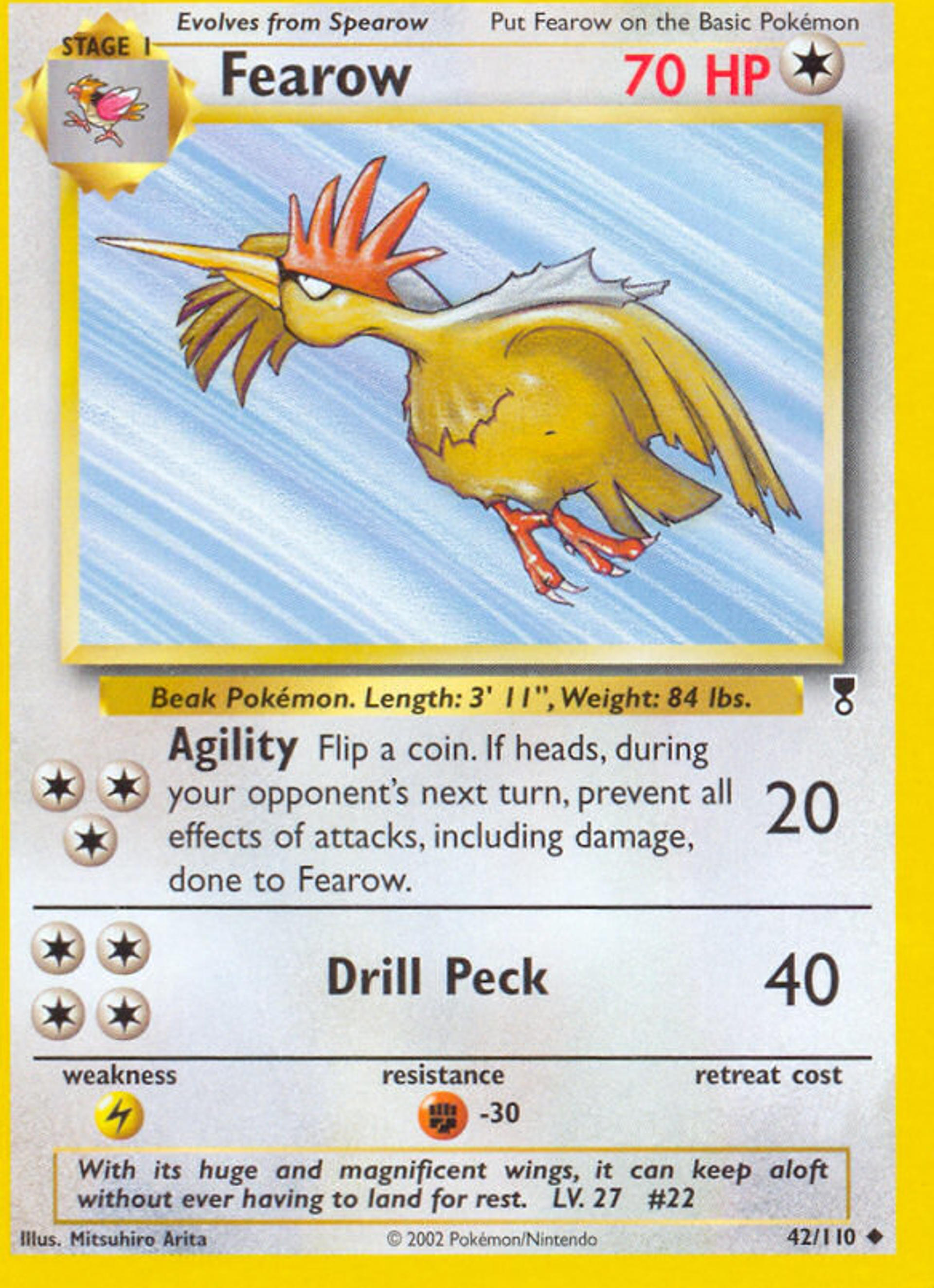 Fearow — Legendary Collection — Pokemon