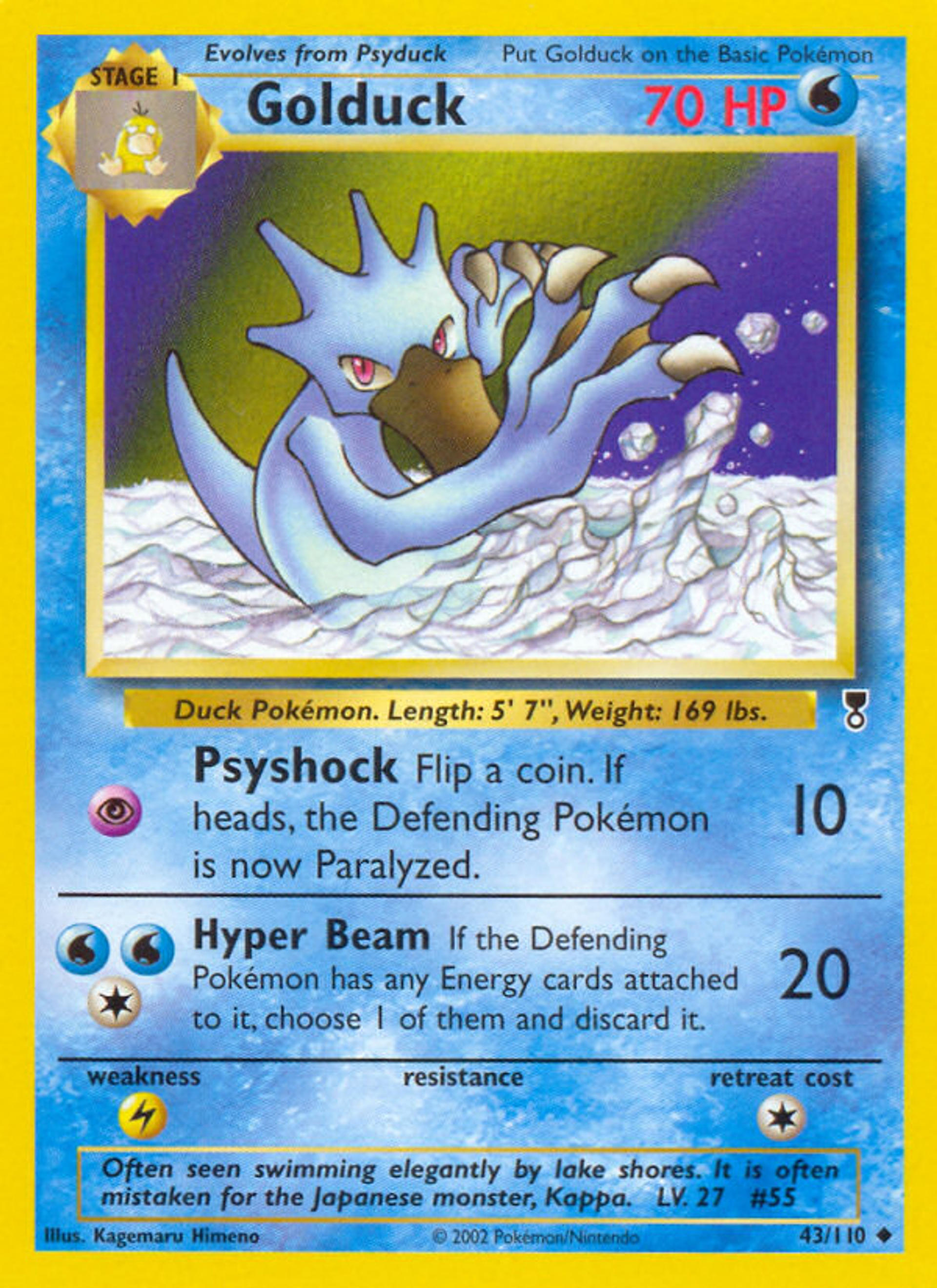 Golduck — Legendary Collection — Pokemon