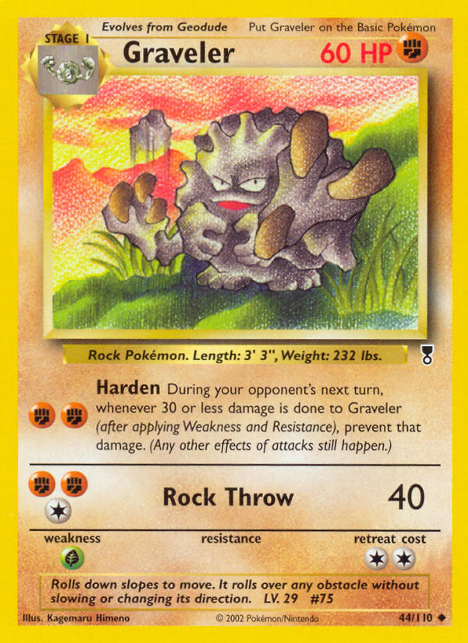 Graveler — Legendary Collection — Pokemon