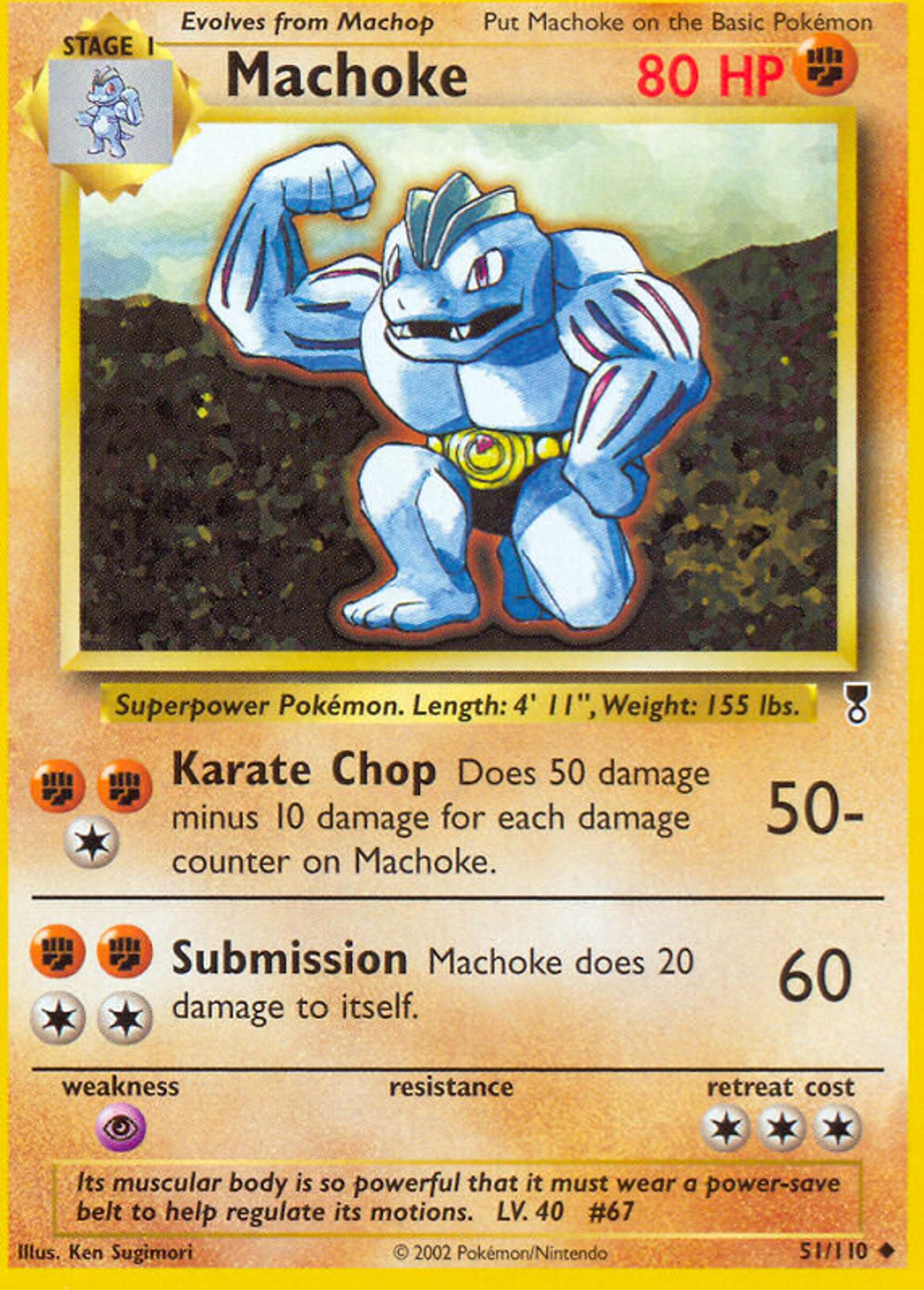 Machoke — Legendary Collection — Pokemon