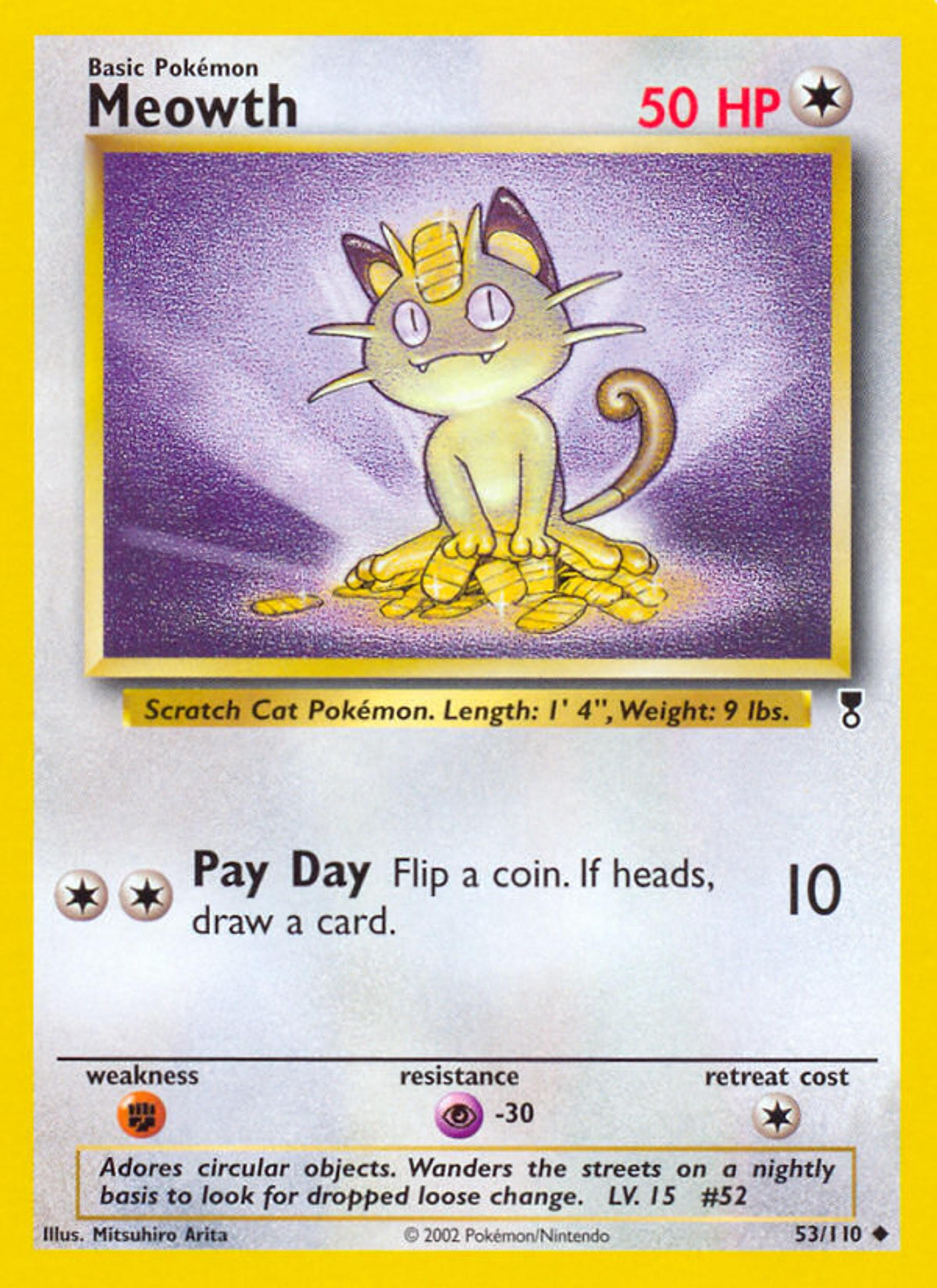 Meowth — Legendary Collection — Pokemon