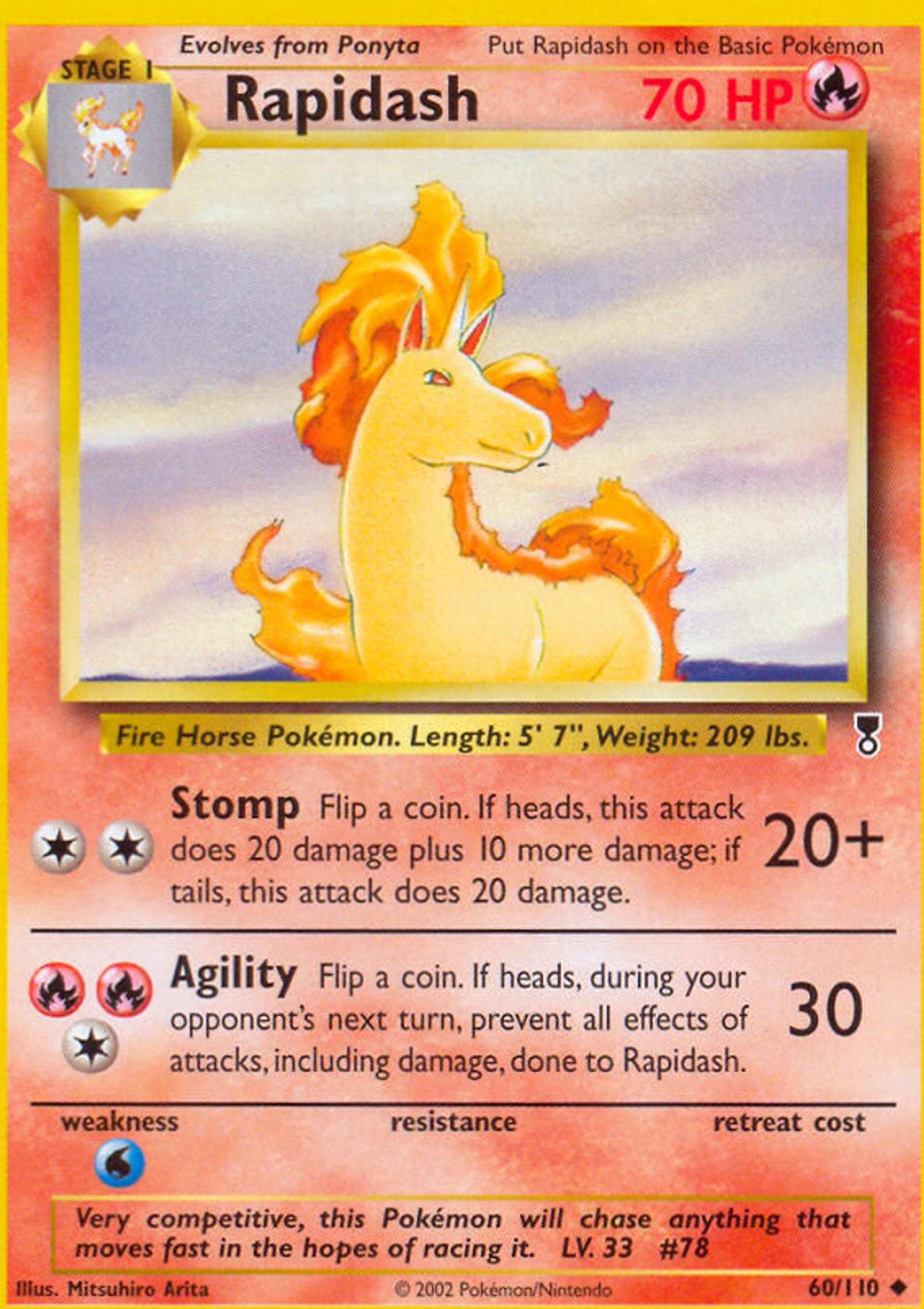 Rapidash — Legendary Collection — Pokemon