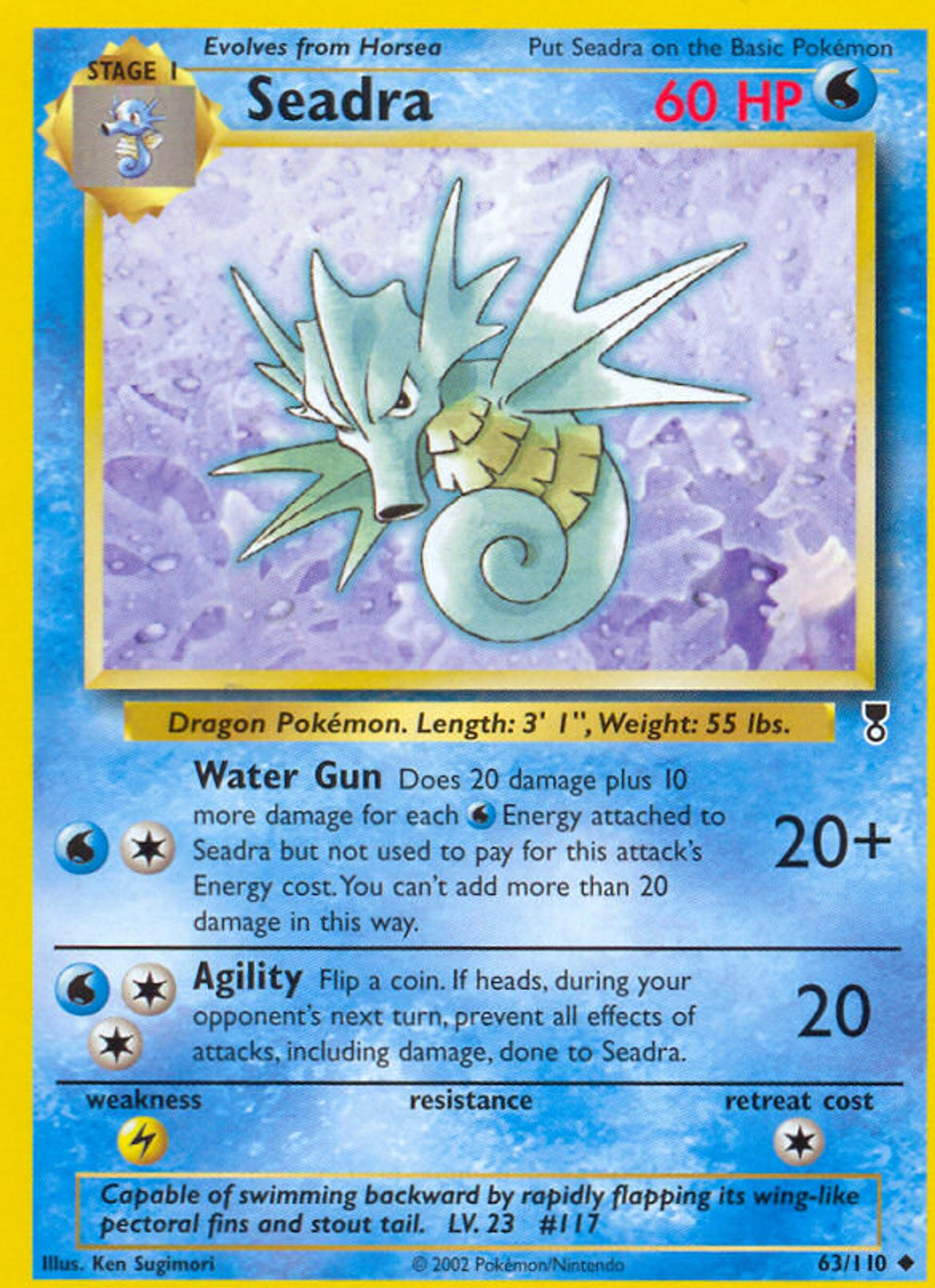 Seadra — Legendary Collection — Pokemon