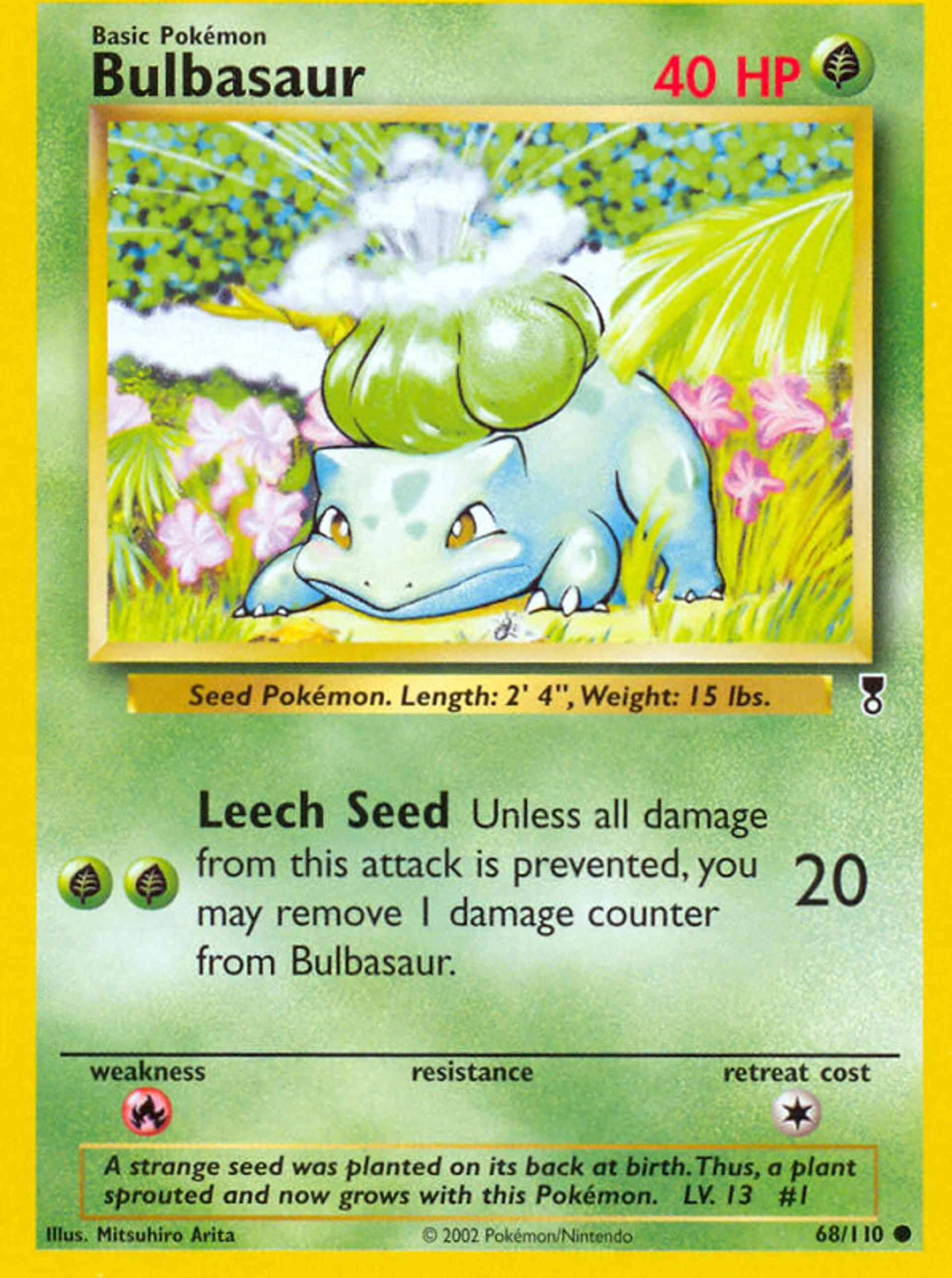 Bulbasaur — Legendary Collection — Pokemon