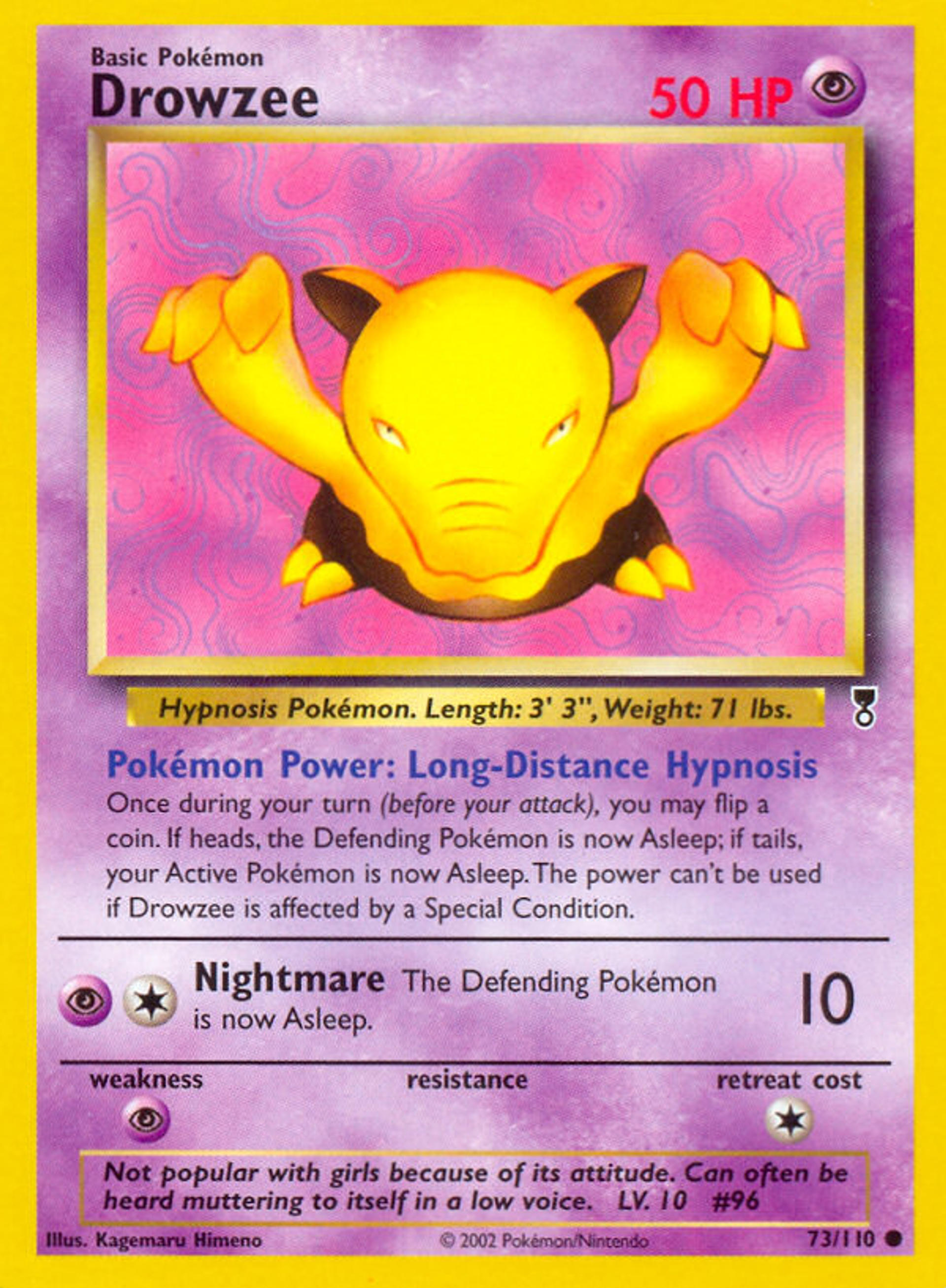 Drowzee — Legendary Collection — Pokemon
