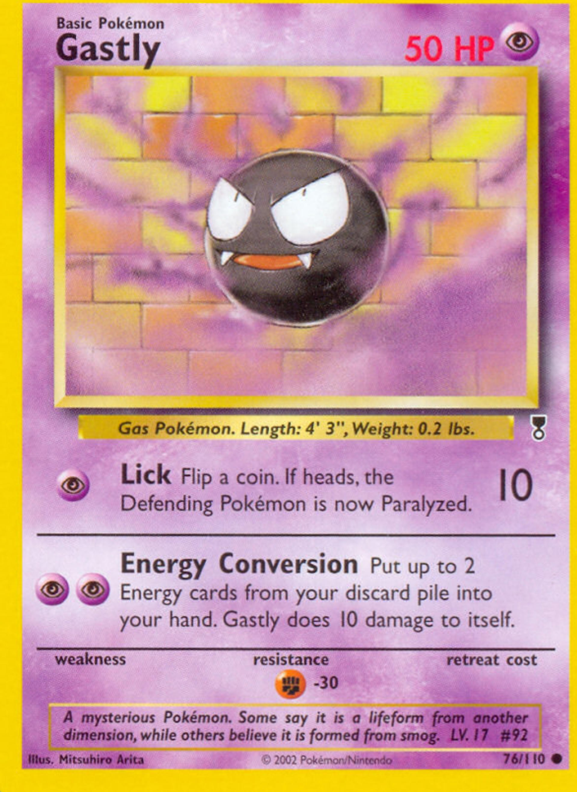 Gastly — Legendary Collection — Pokemon