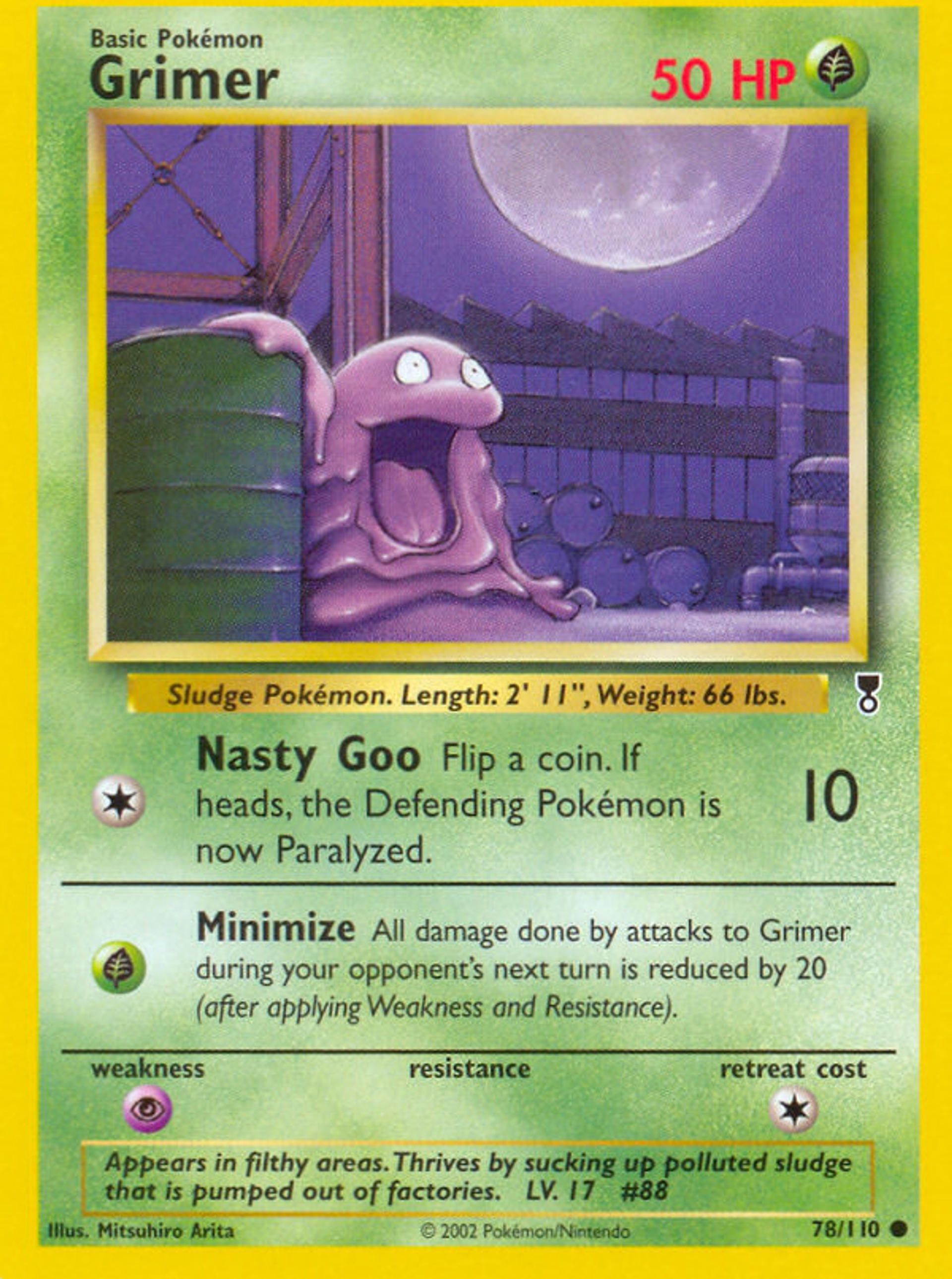 Grimer — Legendary Collection — Pokemon